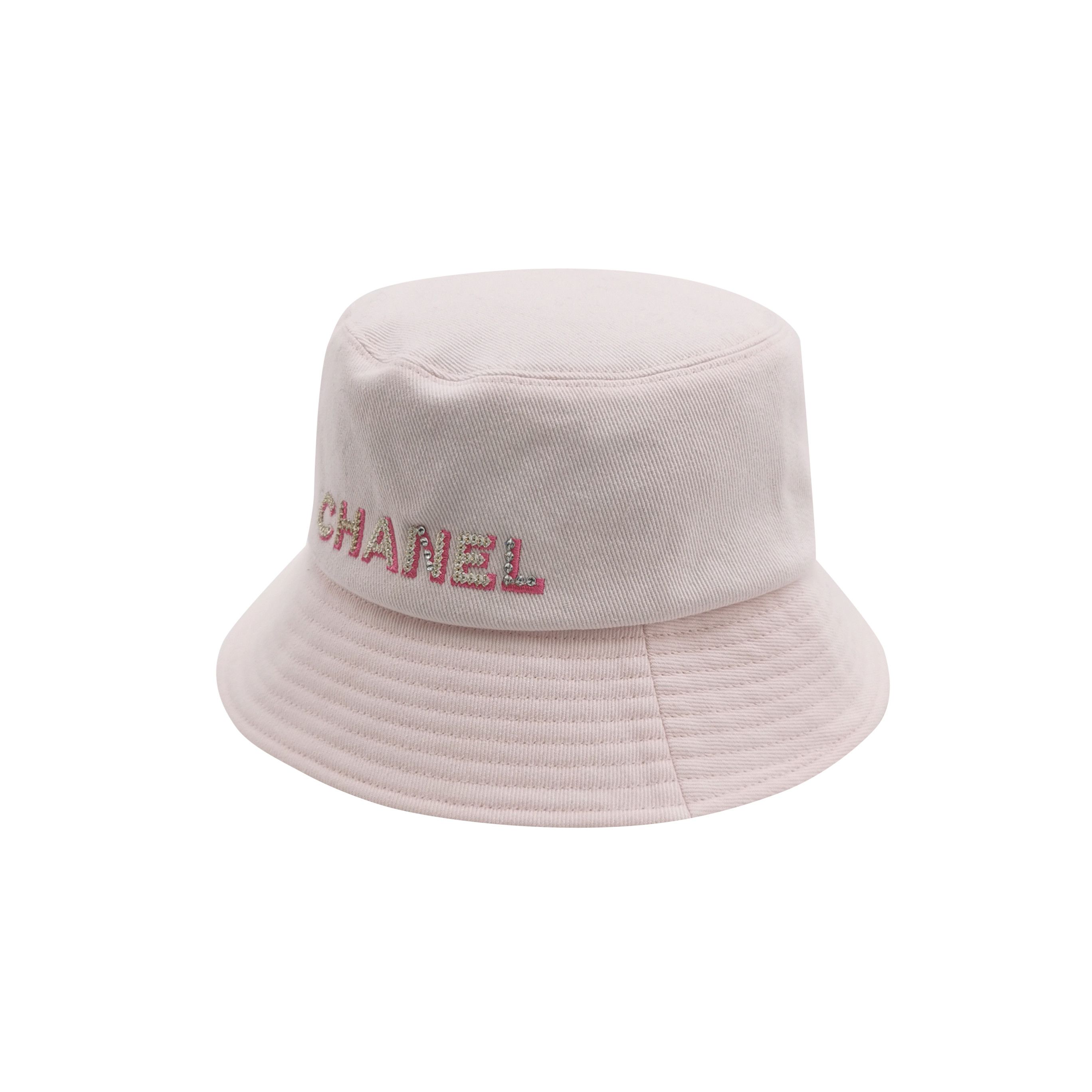Chanel Chanel Embroidered Logo Bucket Hat Size S Size ONE SIZE - 1 Thumbnail