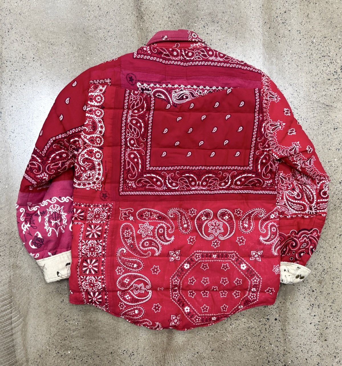 Visvim Visvim ict kerchief down jkt Bandana Size US L / EU 52-54 / 3 - 2 Thumbnail