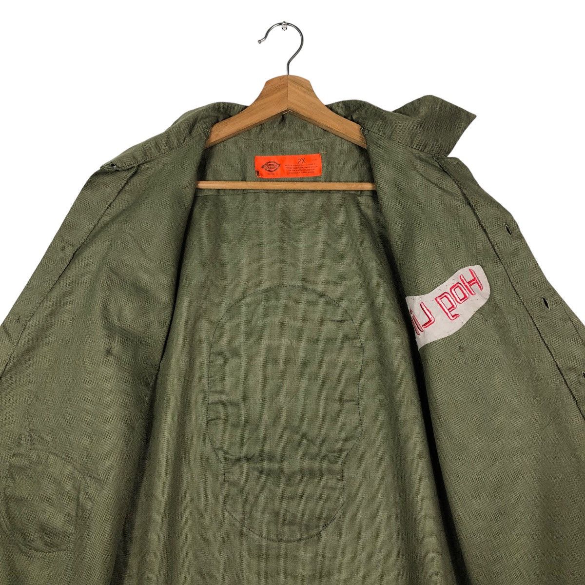 Japanese Brand 🔥Vintage Work Shirt Bowling Dickies Skeleton Big Logo Size US XXL / EU 58 / 5 - 14 Thumbnail