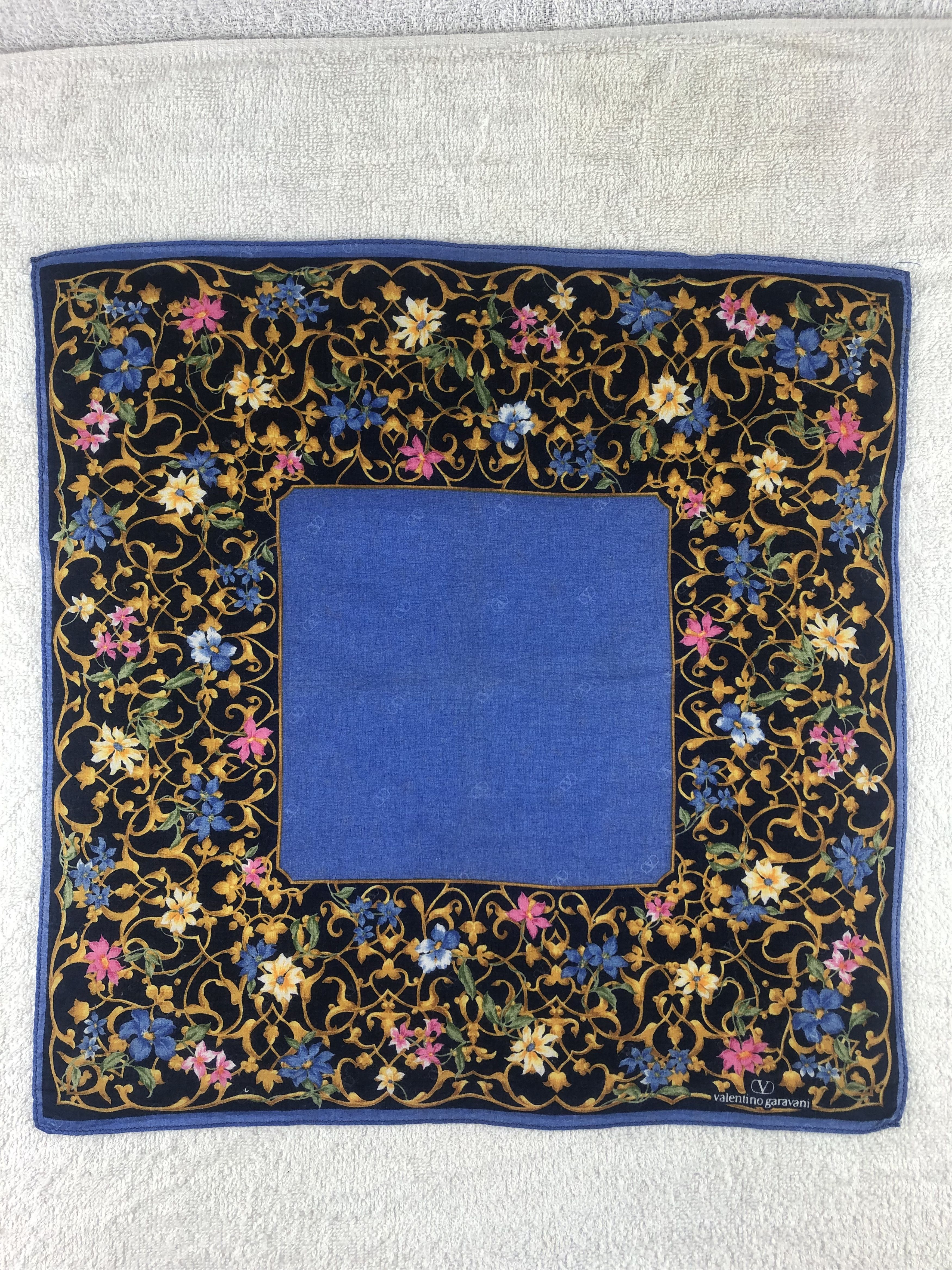 Valentino × Vintage Valentino Garavani Handkerchief / Bandana / Neckerchief Size ONE SIZE - 3 Thumbnail