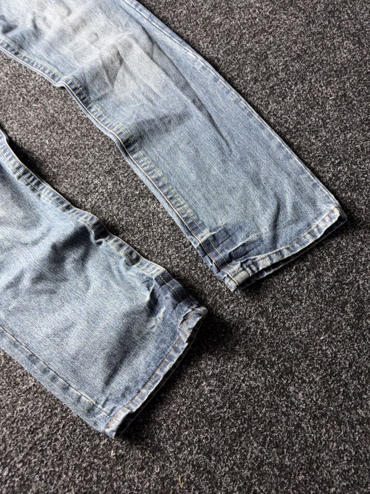 No Fear Vintage 90s No Fear Retro Y2K Baggy Denim pants jeans Size US 37 - 2 Thumbnail