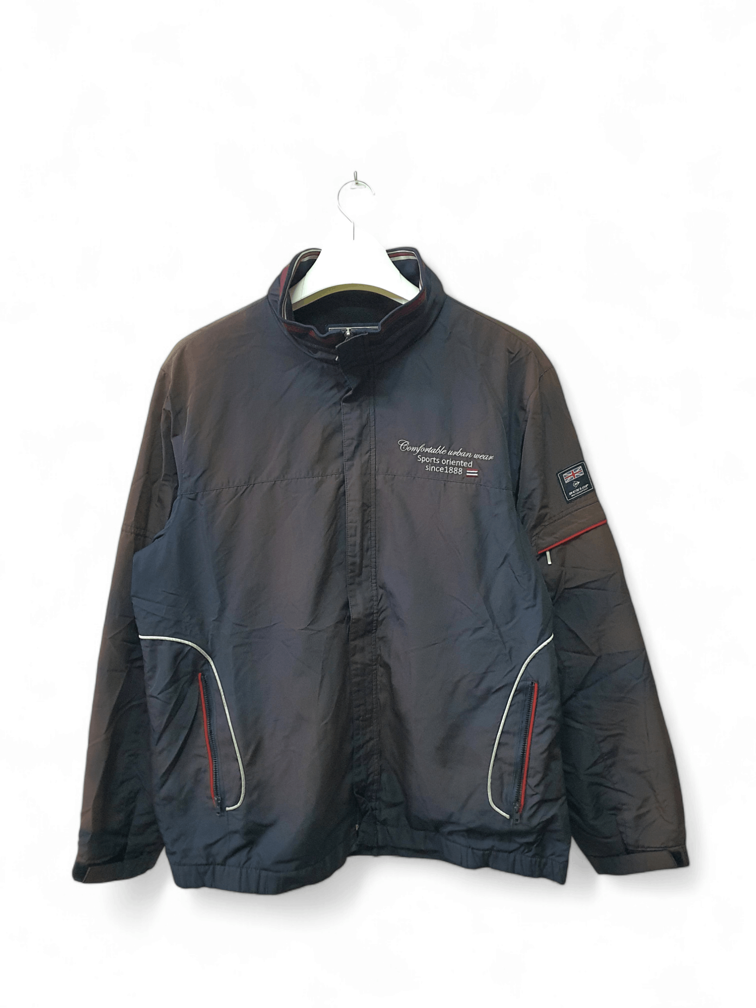 Dunlop vintage Dunlop windbreaker jacket Size US L / EU 52-54 / 3 - 1 Thumbnail