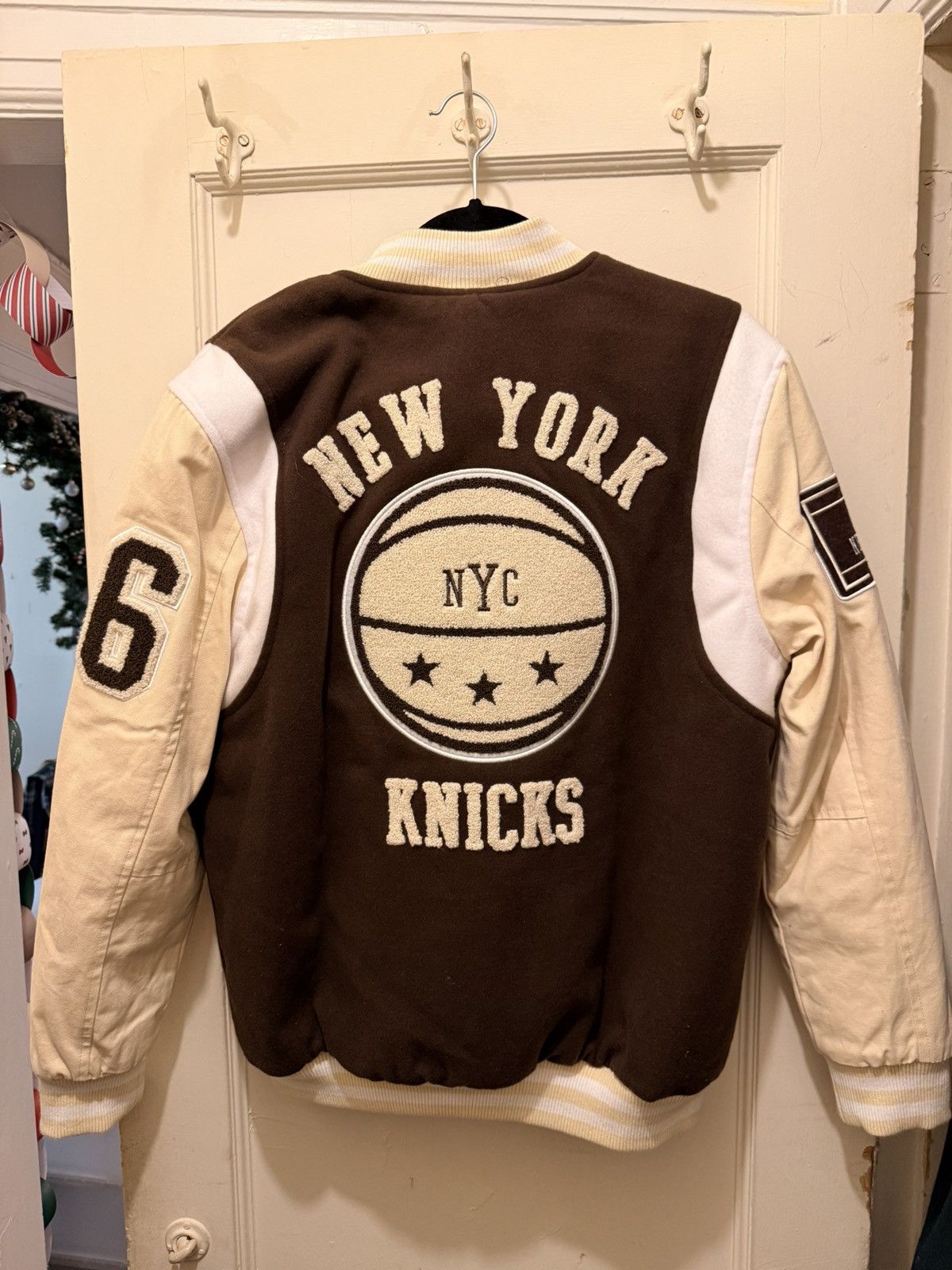 Urban Outfitters New York Knicks Varsity Jacket Size US S / EU 44-46 / 1 - 2 Thumbnail