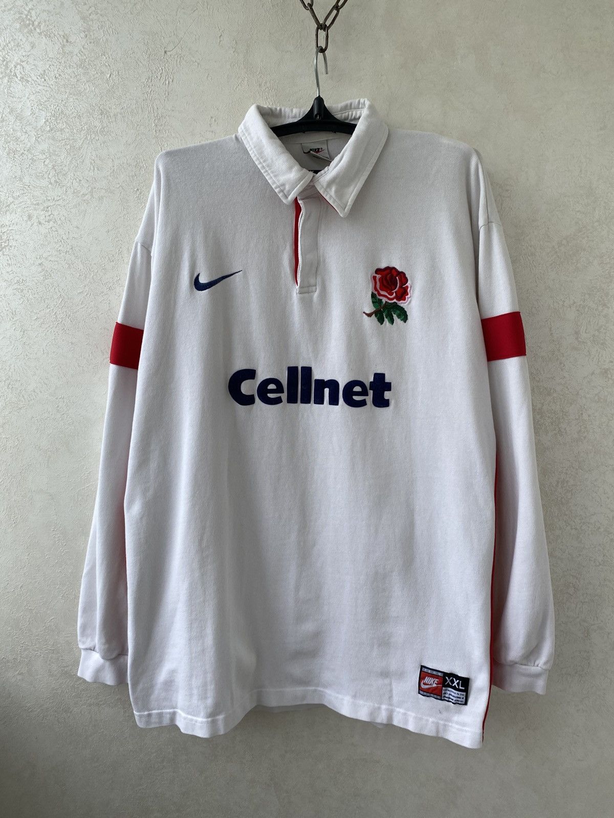 Nike Vintage Nike England Rugby Shirt Men's 2XL 1997-1999 Jersey Size US XXL / EU 58 / 5 - 1 Thumbnail