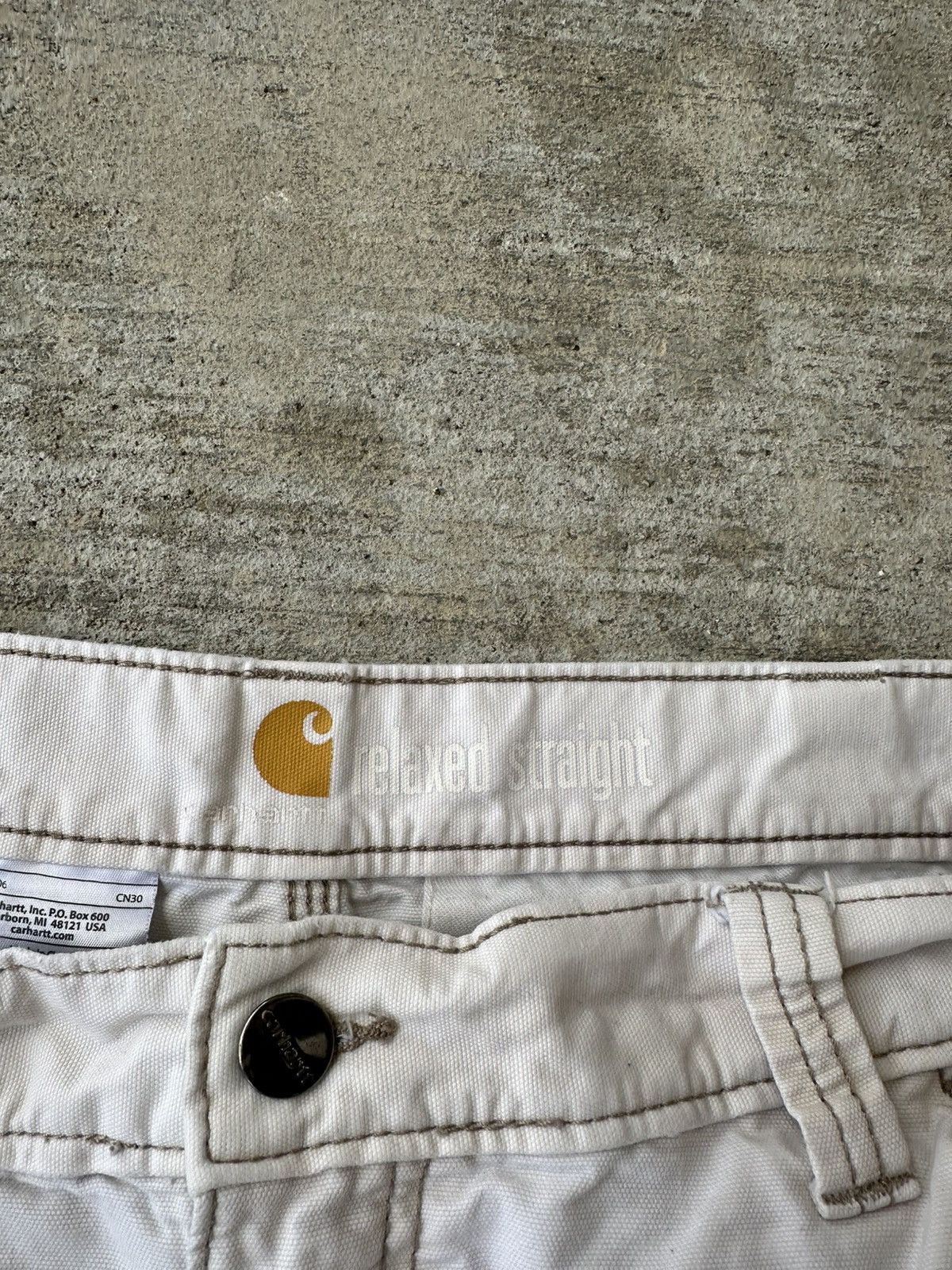 Carhartt × Vintage Carhartt Baggy Cargo Workwear Pants Size US 33 - 6 Thumbnail