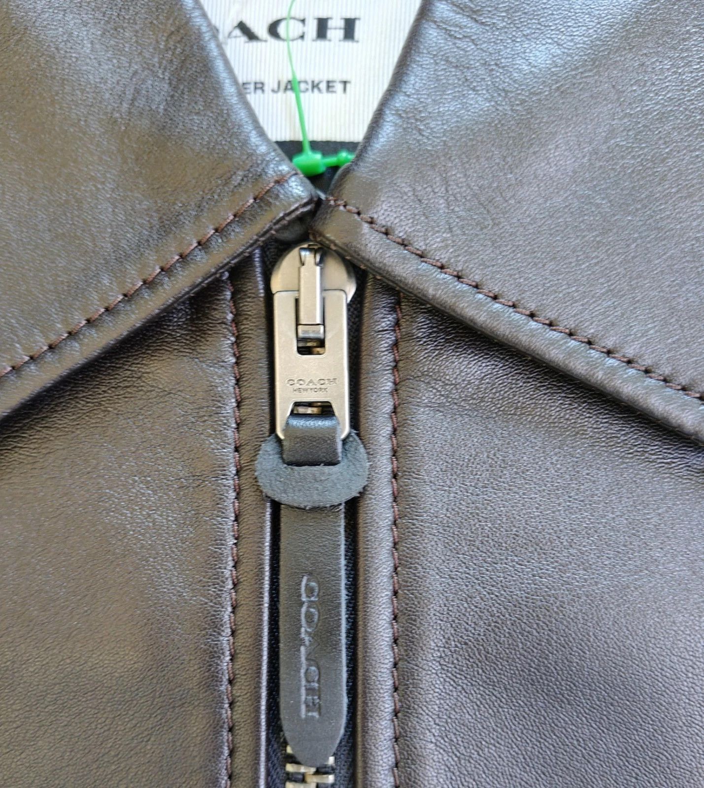 Coach Coach Leather Jacket FTP 5068 Size US XS / EU 42 / 0 - 2 Thumbnail