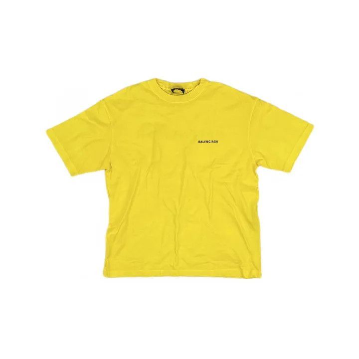 Balenciaga Balenciaga Balenciaga FW21 Logo Vintage Short Sleeve TShir Size US S / EU 44-46 / 1 - 2 Thumbnail