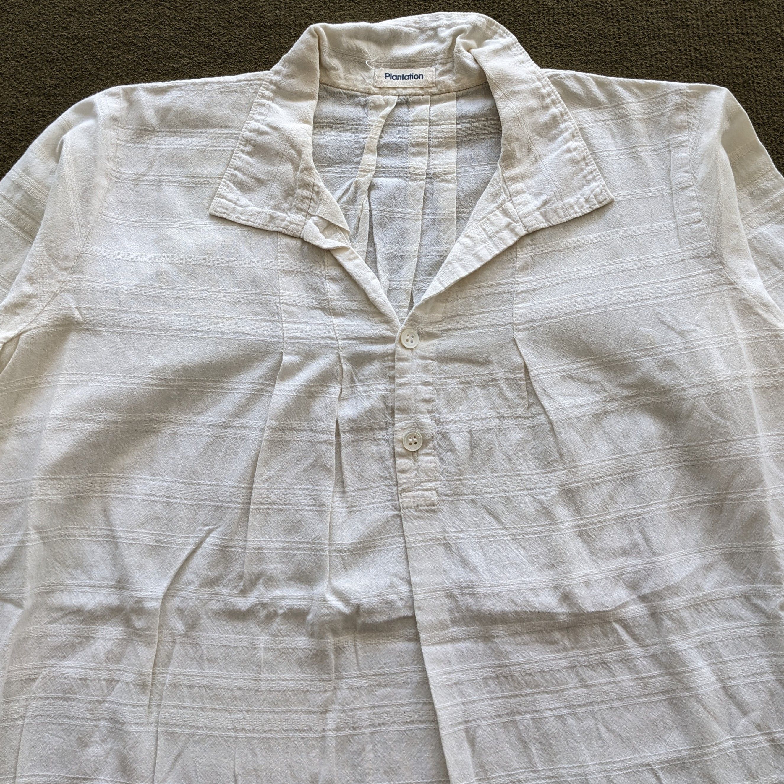 Issey Miyake Vintage PLANTATION by Issey Miyake Blouse Shirts Size US L / EU 52-54 / 3 - 2 Thumbnail