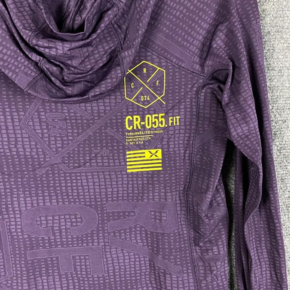 Reebok Reebok CrossFit Active Hoodie Women's XS Pullover Purple Size XS / US 0-2 / IT 36-38 - 9 Thumbnail