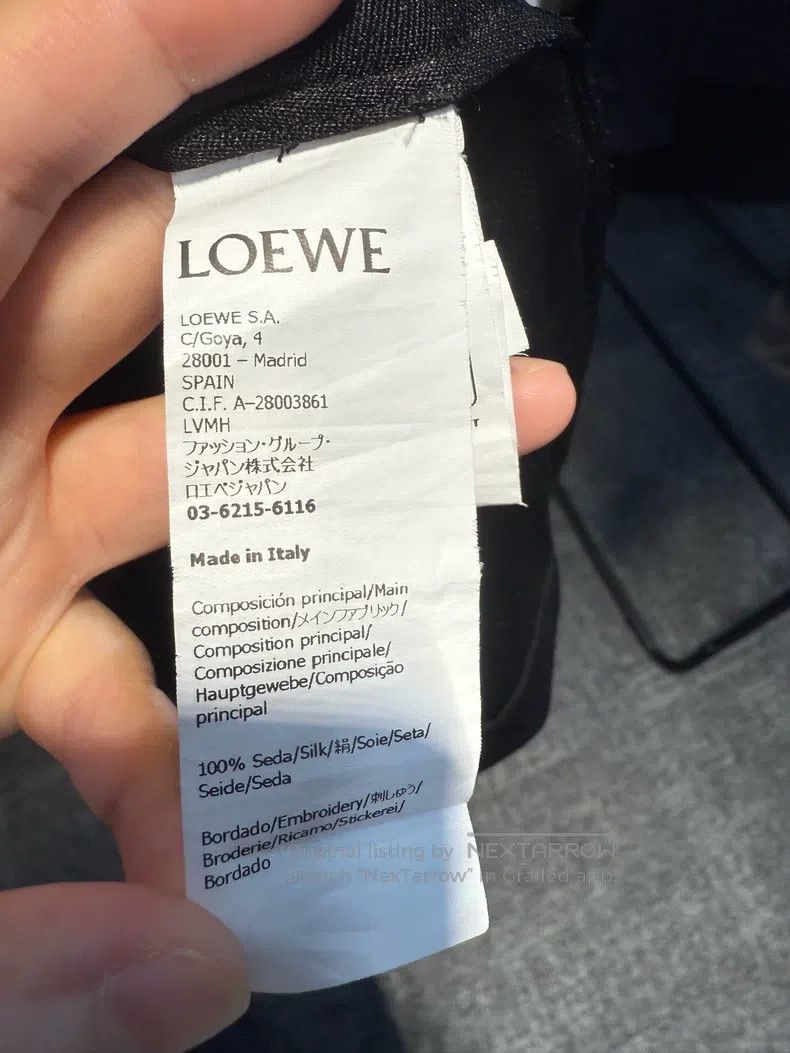 Loewe LOEWE Black Mulberry Silk Shirt Size S / US 4 / IT 40 - 4 Thumbnail