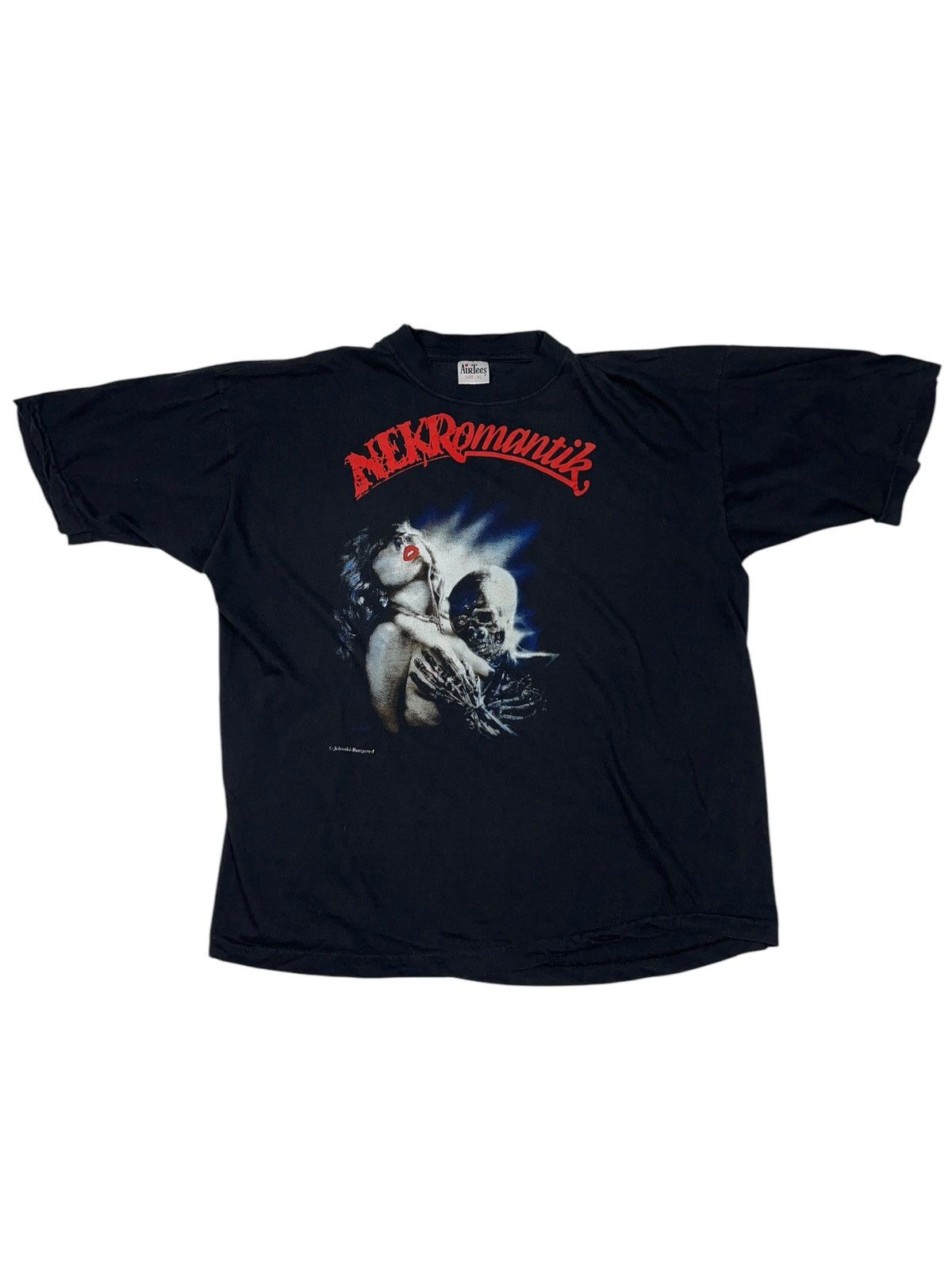 Expert Horror Vintage 90s Nekromantik Erotic Horror Movie Promo Shirt Rare Size US XL / EU 56 / 4 - 2 Thumbnail