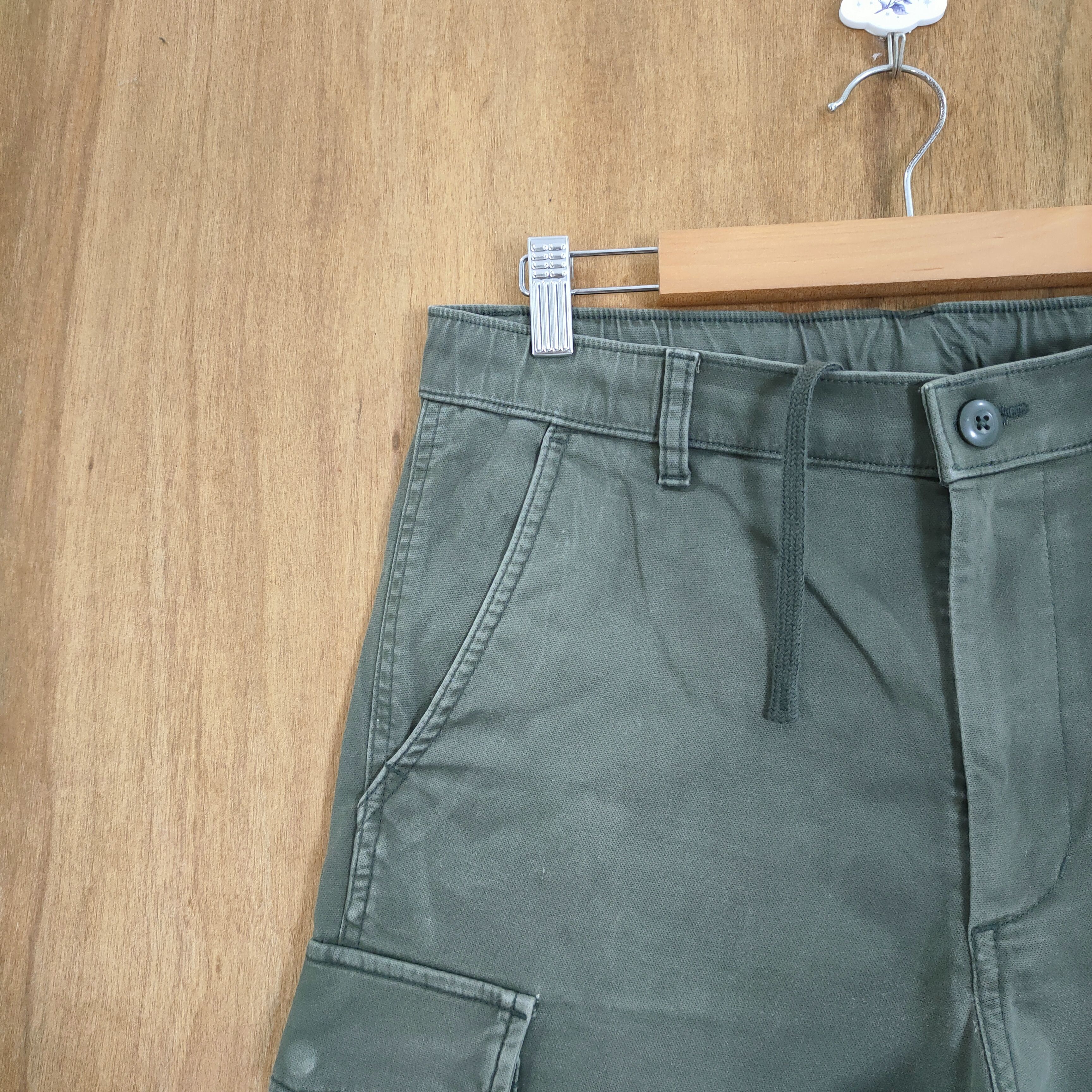Japanese Brand JAPANESE BRAND GREEN EASY CARGO PANTS Size US 29 - 5 Thumbnail