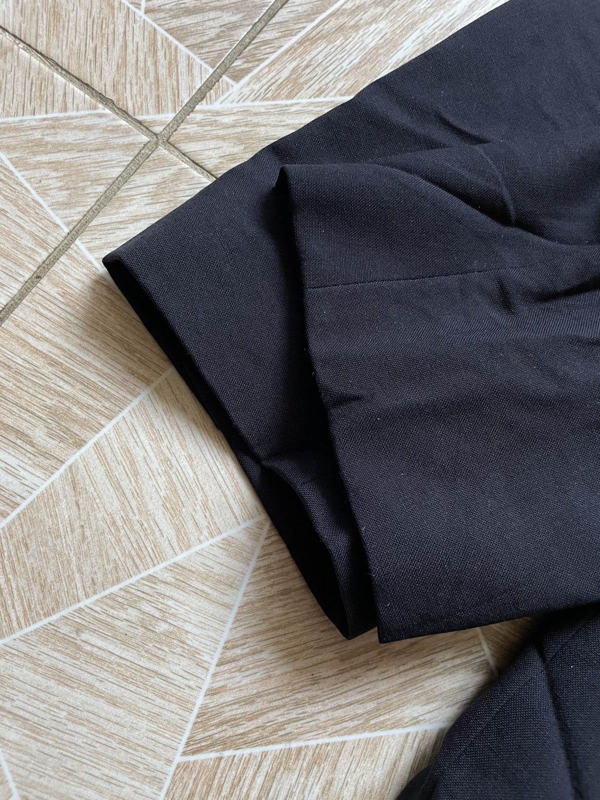 Vintage Mario Dessuti Blazer Jacket Black Double Breasted Peak Size US M / EU 48-50 / 2 - 7 Thumbnail