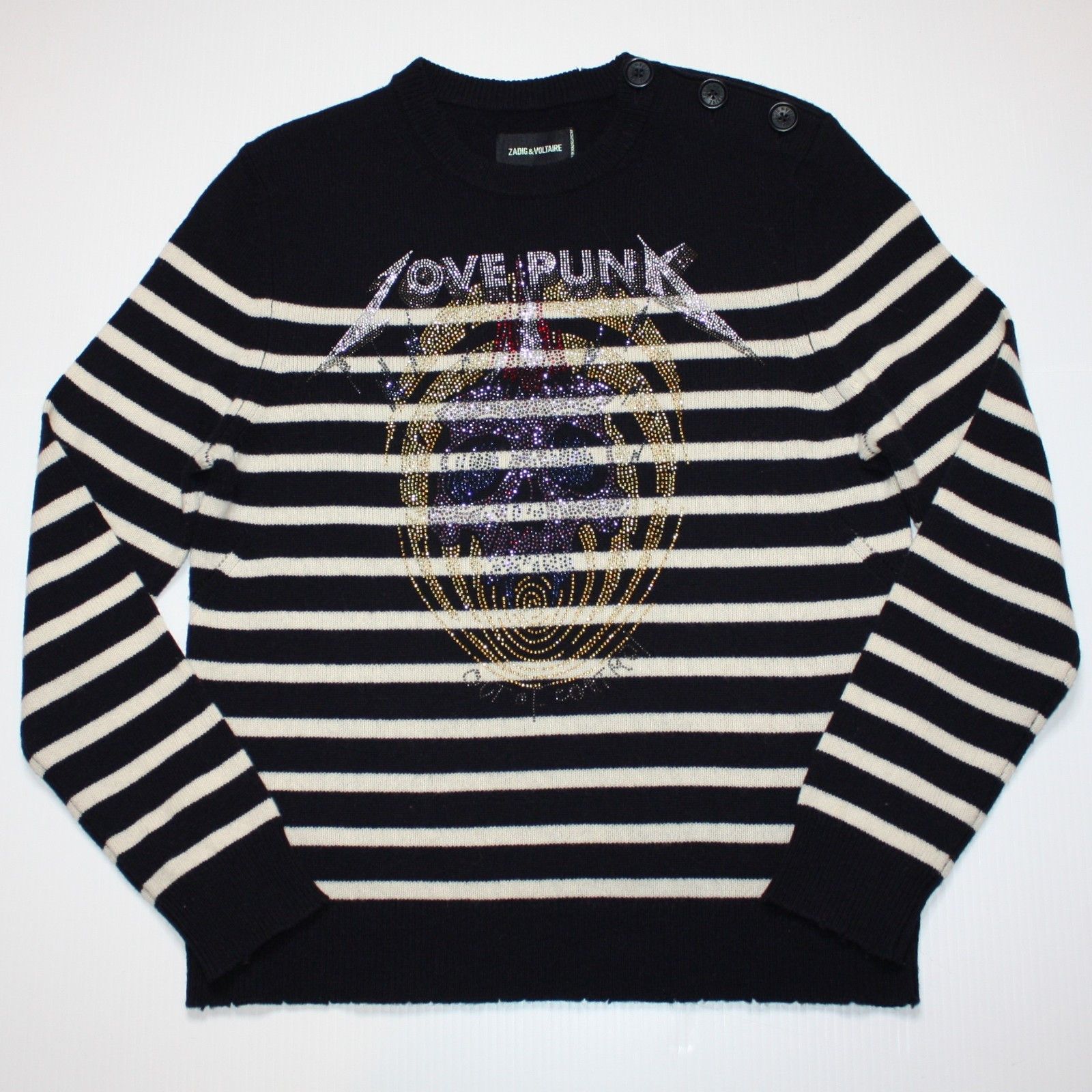 Zadig & Voltaire Jeremia MW Punk Sweater in size Small NWOT MSRP $298 Size S / US 4 / IT 40 - 7 Thumbnail