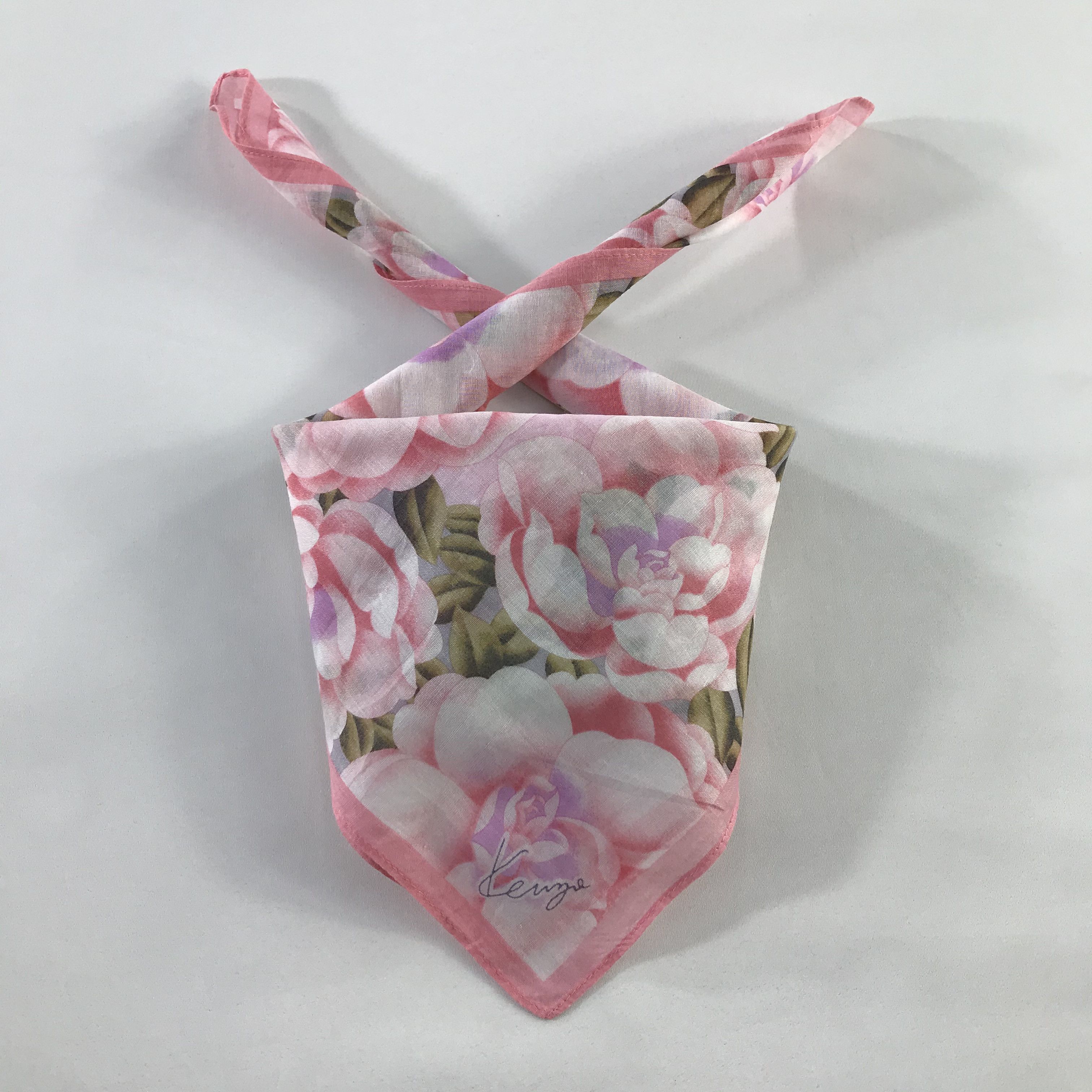 Kenzo × Vintage Kenzo Bandana / Handkerchief / Neckerchief - S564 Size ONE SIZE - 3 Thumbnail