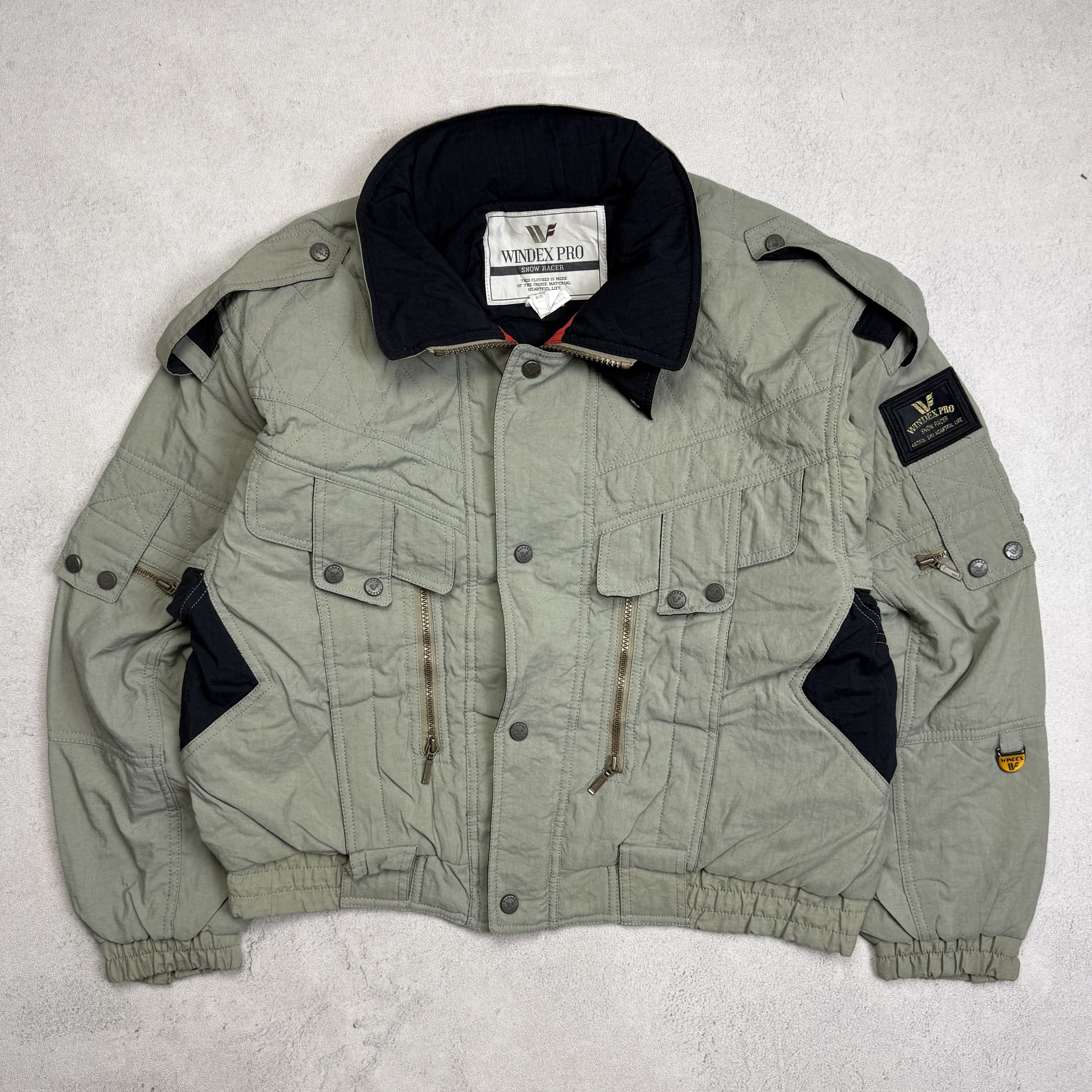 Vintage Vintage Windex Pro Snow Racer Jacket Size US L / EU 52-54 / 3 - 1 Thumbnail