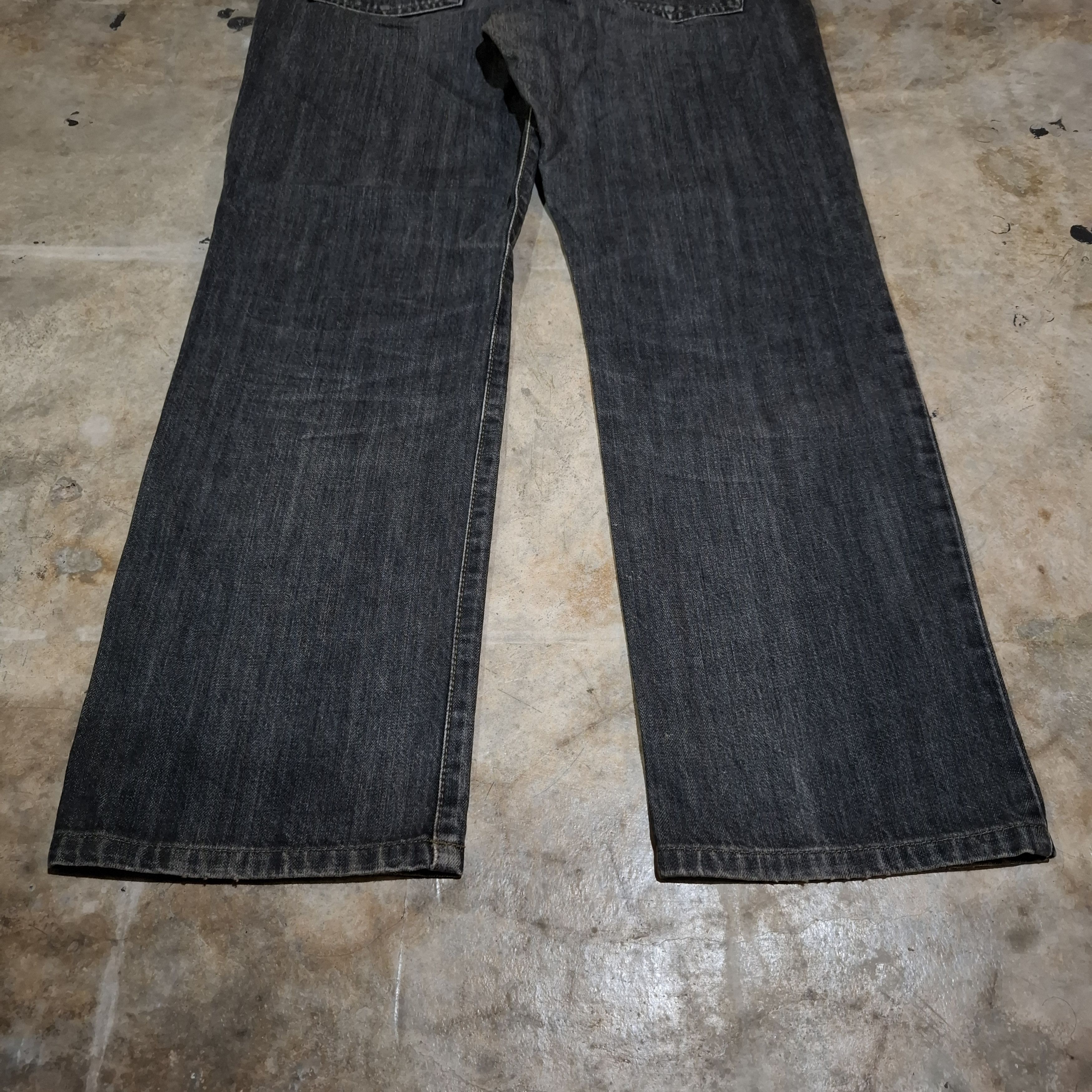 Edwin Vtg Y2k Edwin Japan International Basic 403 Straight Jeans Size US 33 - 14 Thumbnail