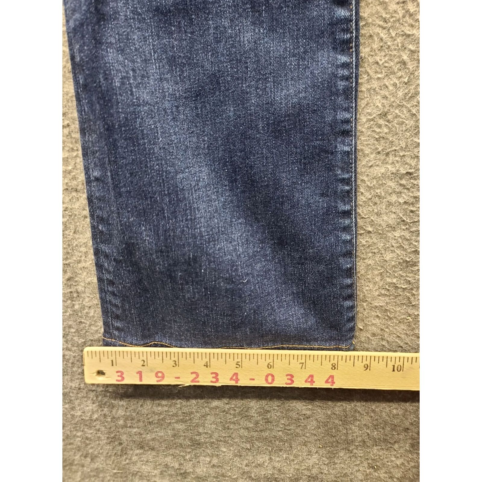 Madewell Madewell Jeans Womens 29x30 Skinny Fit High Rise Distressed Stretch Denim Blue Slim Buckle Bke 30 Day Returns Womens Size 29" - 7 Thumbnail