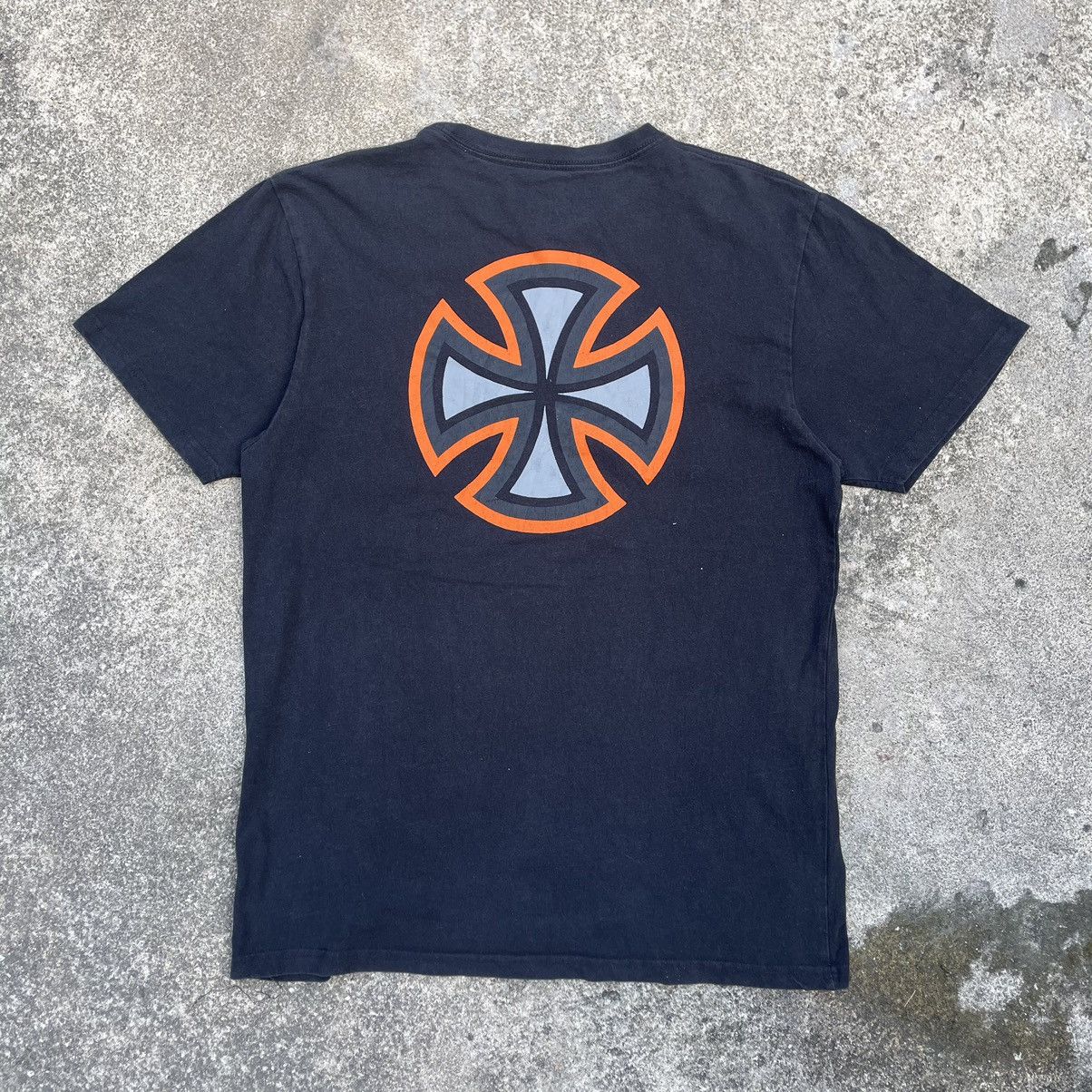 Independent Truck Co. × Welcome Skateboards 🔥OG🔥Independent Decaded Destruction Spellout Big Logo Tee Size US L / EU 52-54 / 3 - 1 Thumbnail