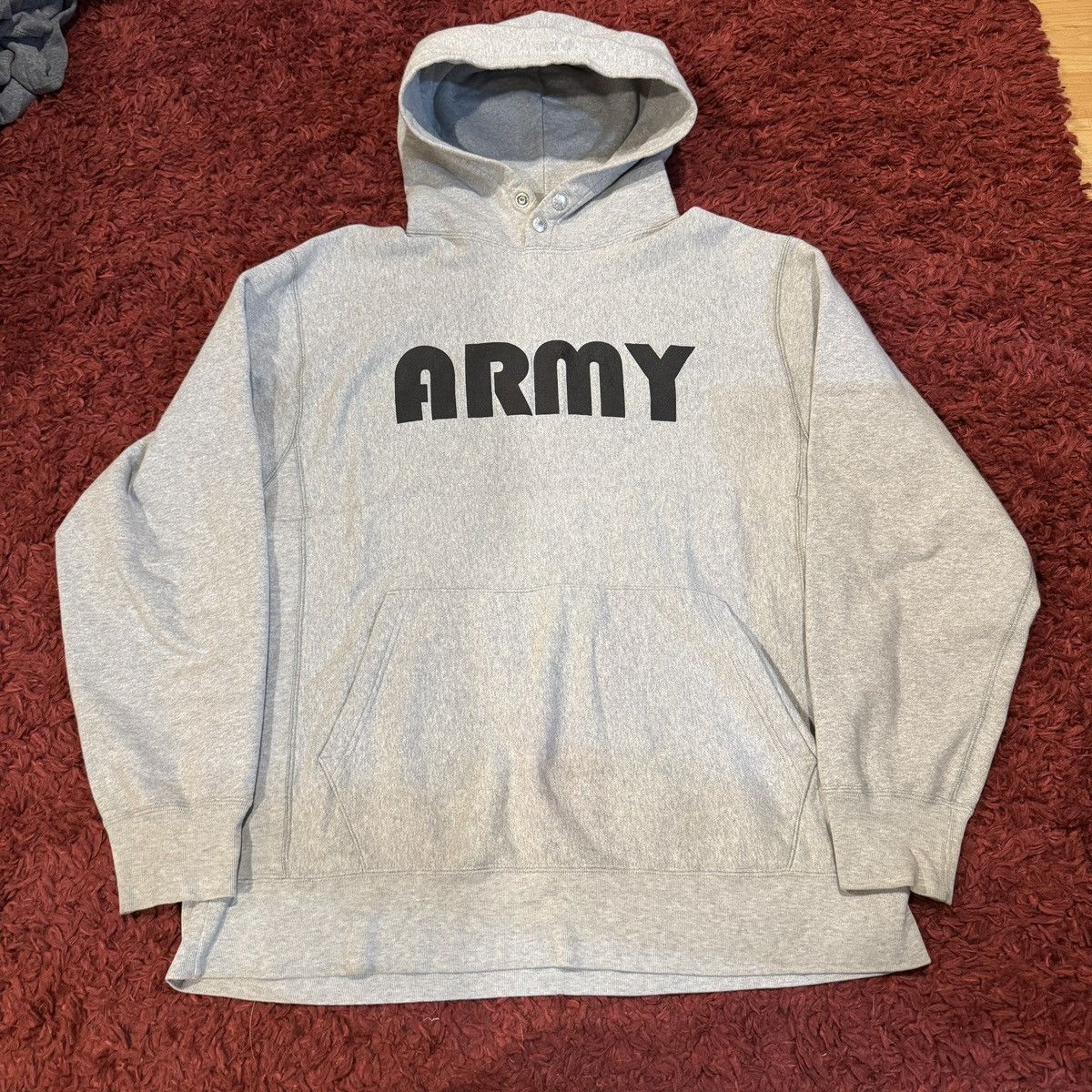 2000s nigo era grey bape hoodie ape shall never kill ape