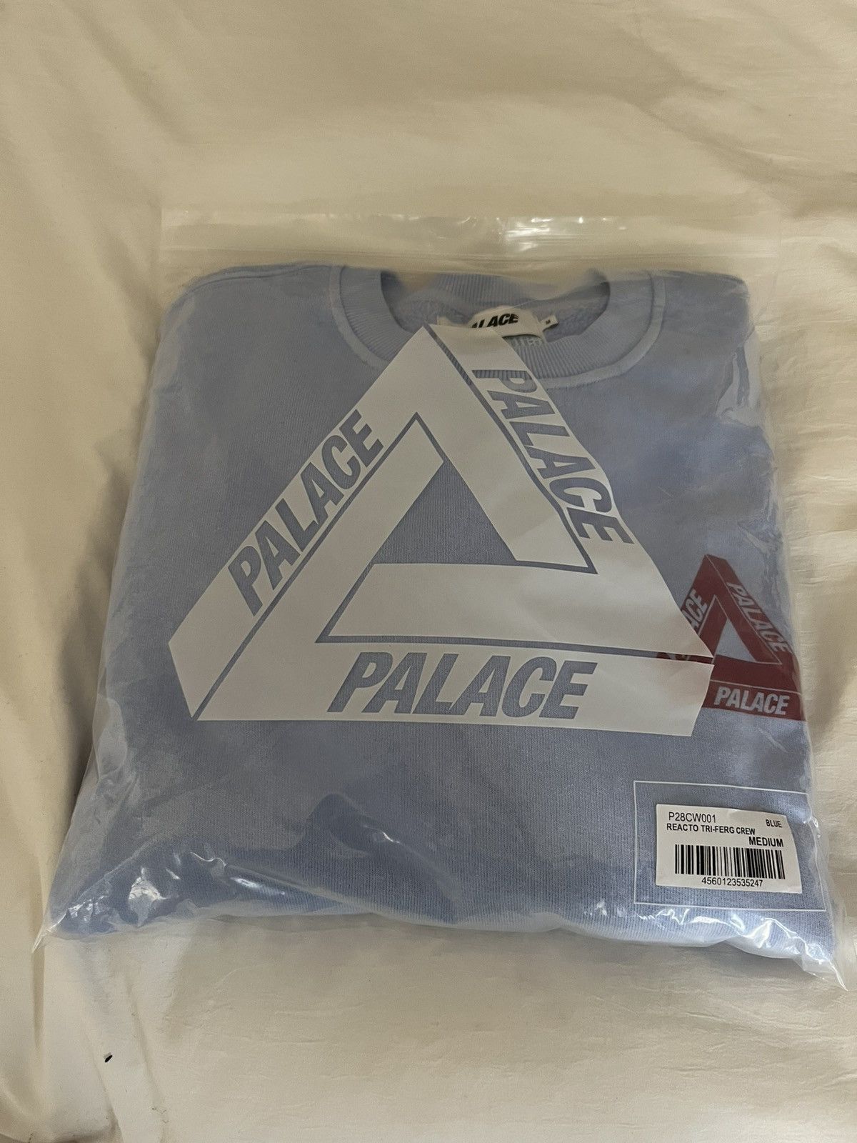 Palace Palace Reacto Tri Ferg Crewneck Sweatshirt Blue Size US M / EU 48-50 / 2 - 4 Thumbnail