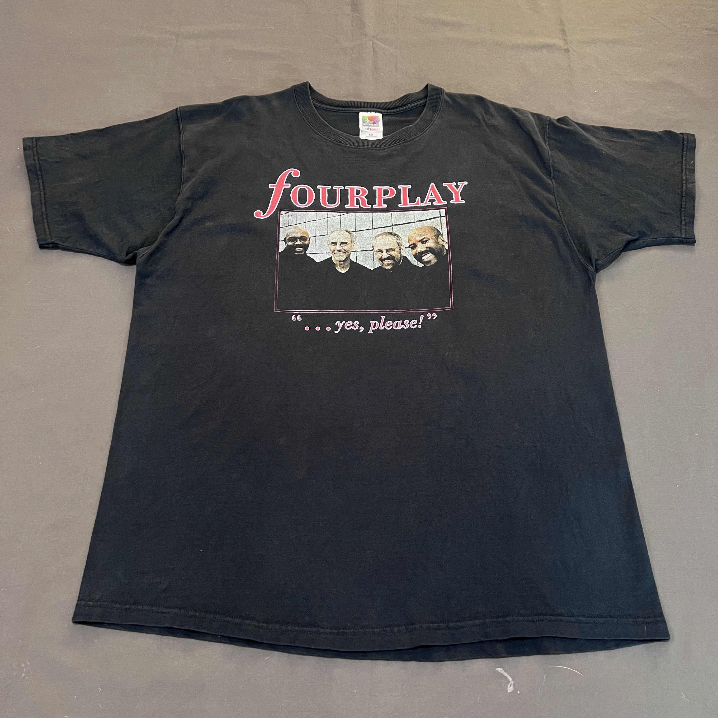 Band Tees × Vintage Vintage Fourplay World Tour Smooth jazz Promo Tee XL Size US XL / EU 56 / 4 - 2 Thumbnail