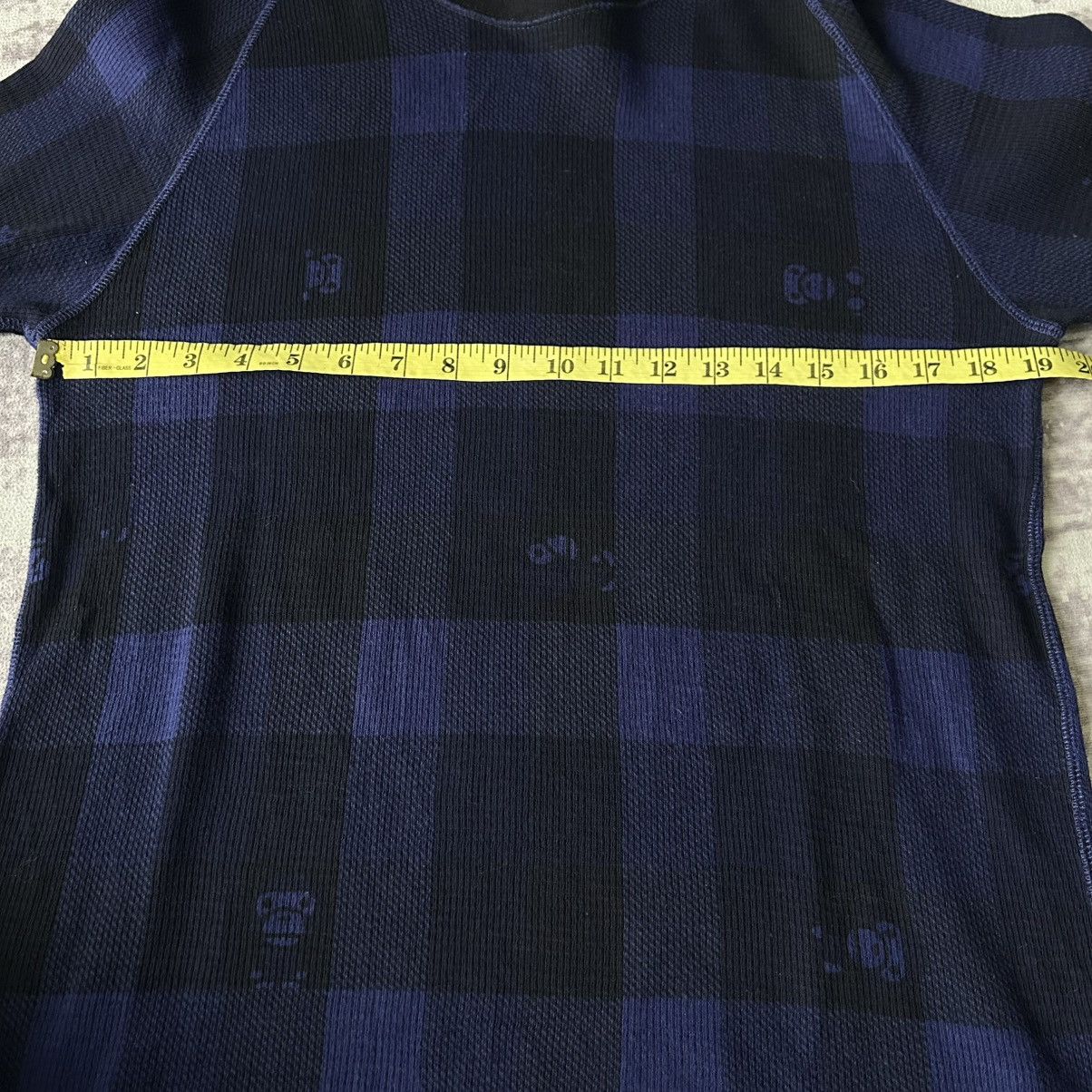 Bape Bape Japan Monogram Long Sleeve Size US XL / EU 56 / 4 - 10 Thumbnail