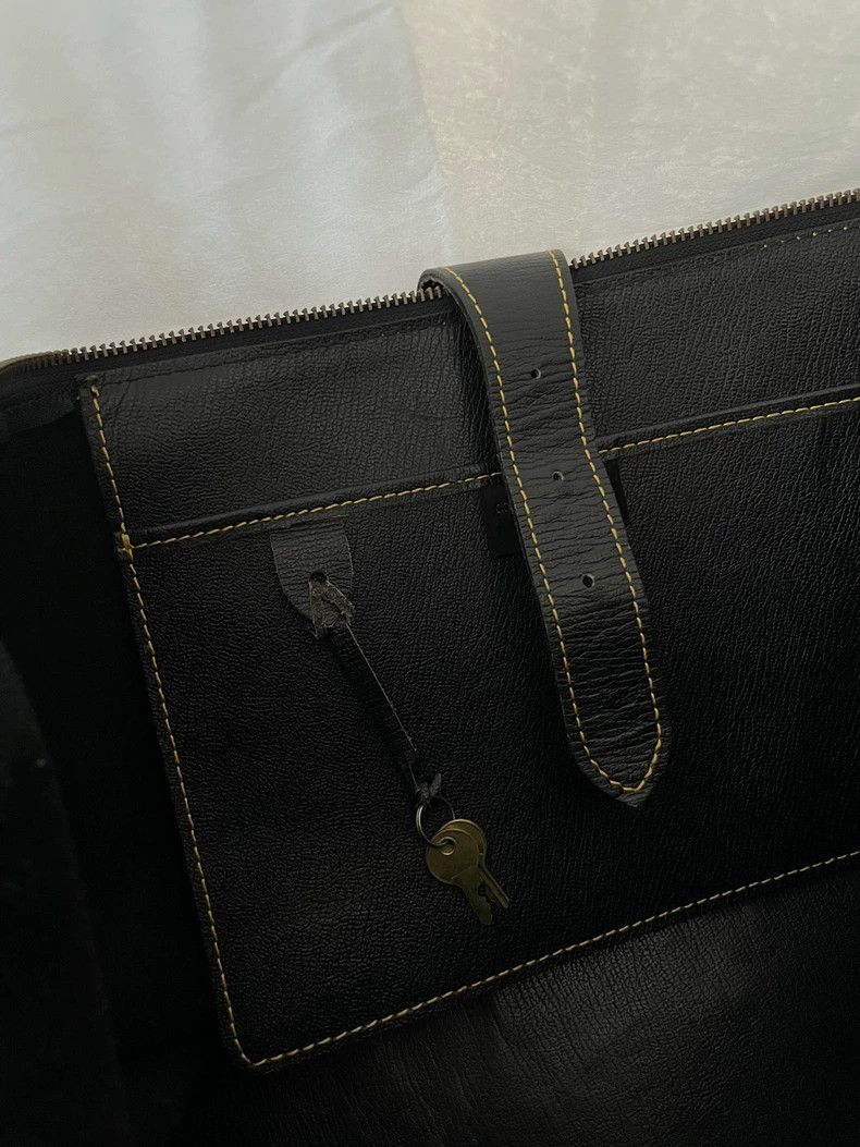 Comme des Garcons Comme des Garçons 90s vintage leather genuine leather bosto Size ONE SIZE - 6 Thumbnail