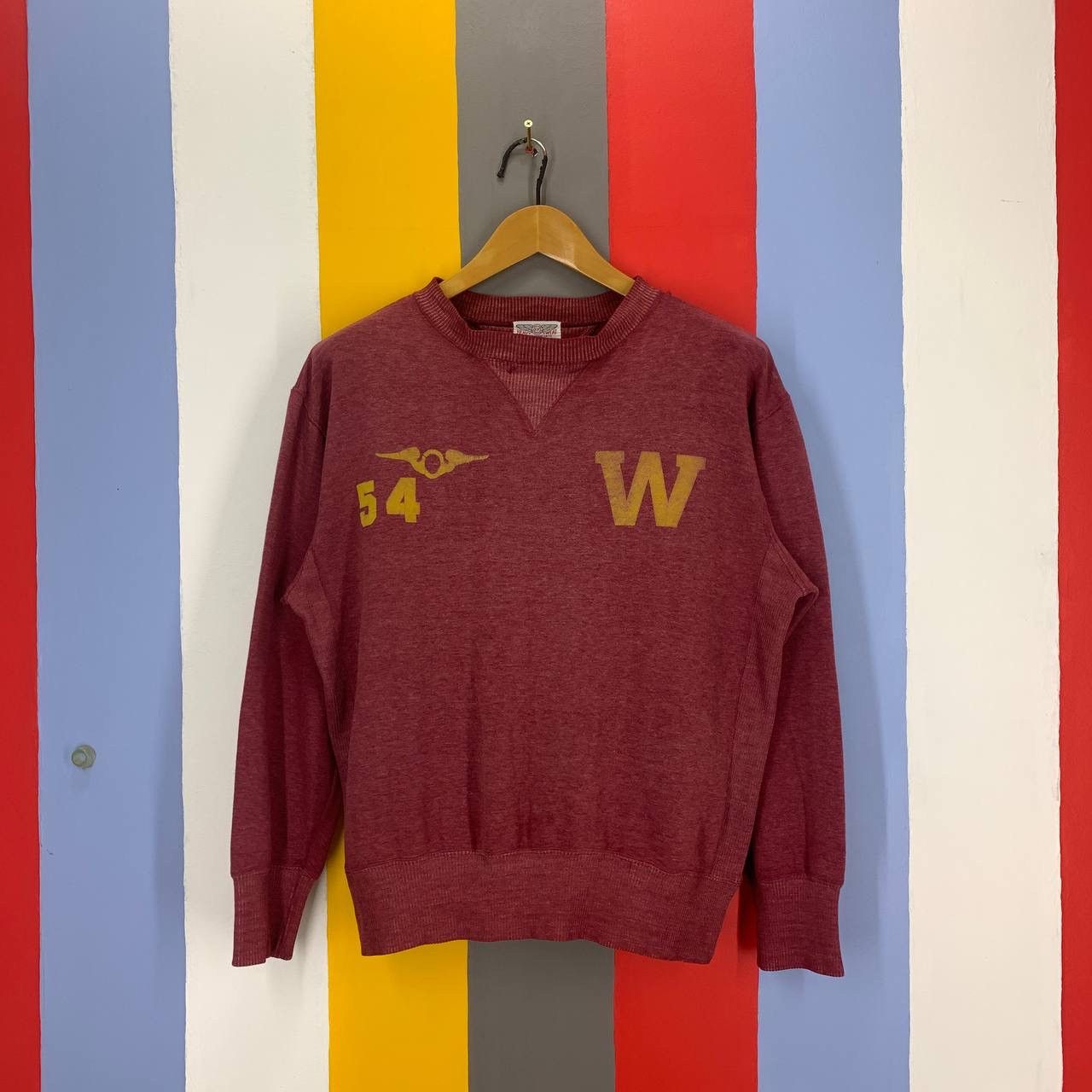 Vintage Vintage 54 W by EPIDEMIC Sweatshirt #2342/25 Size US M / EU 48-50 / 2 - 1 Thumbnail