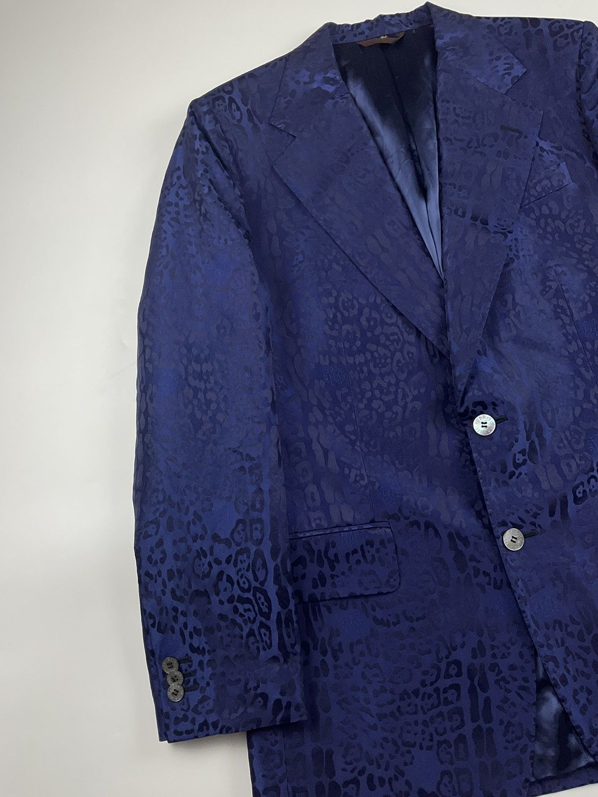 Roberto Cavalli Roberto Cavalli Animal Print Silk Jacket Size US M / EU 48-50 / 2 - 3 Thumbnail