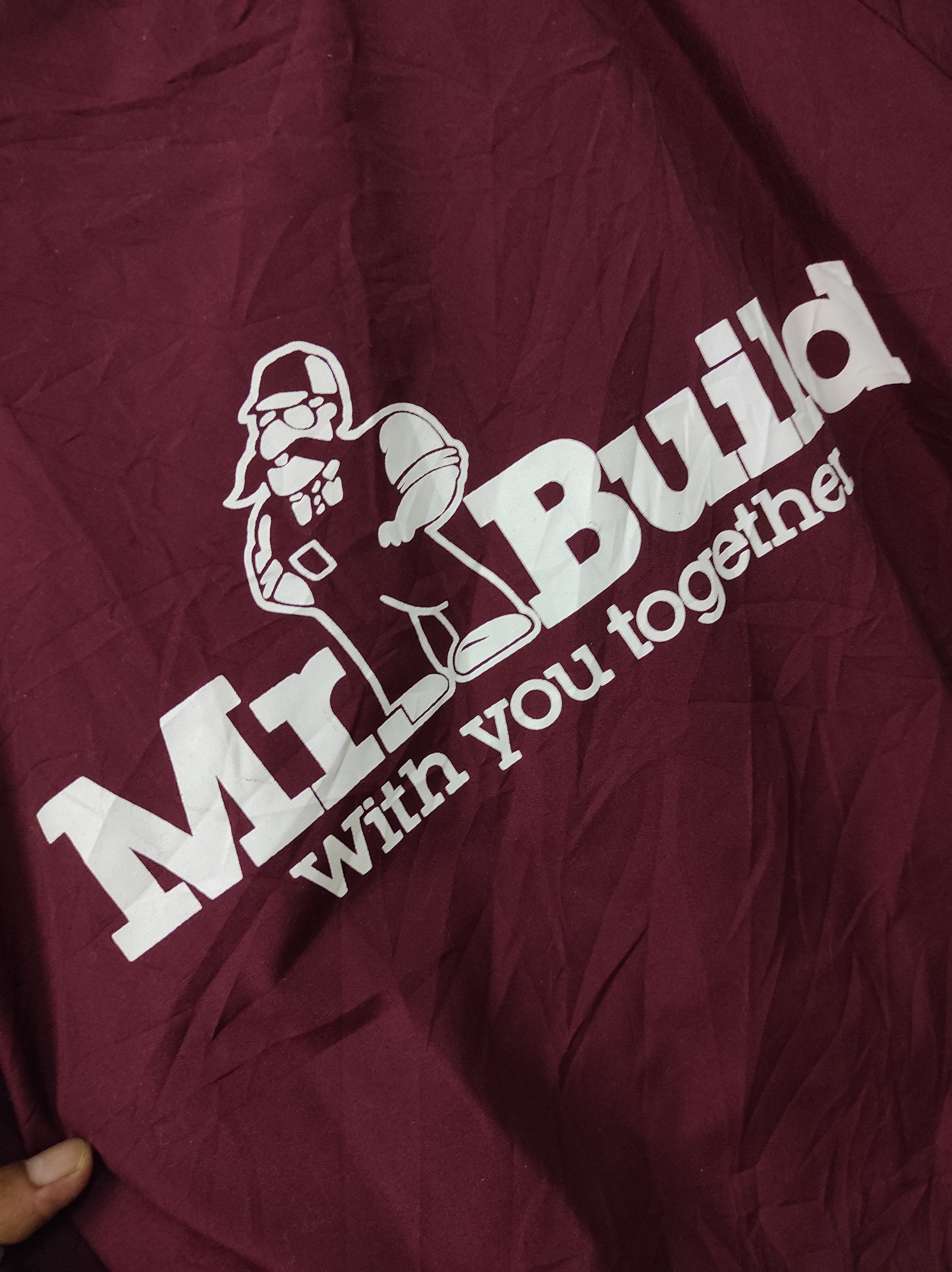 Japanese Brand MR BUILD VARSITY JACKET Size US L / EU 52-54 / 3 - 7 Thumbnail
