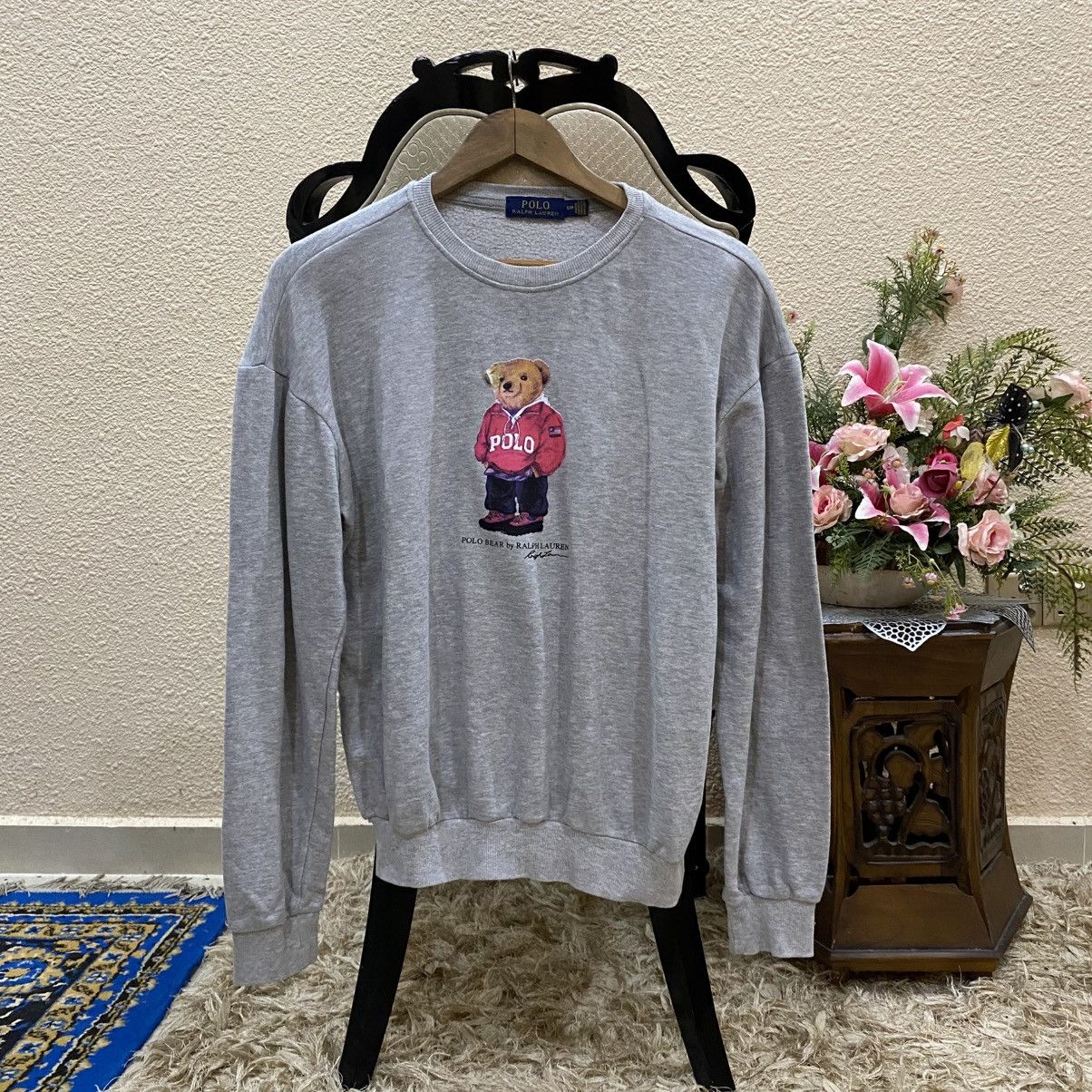 Ralph Lauren ☀️Vintage Polo Bear by Ralph Lauren sweatshirt Size US S / EU 44-46 / 1 - 1 Thumbnail
