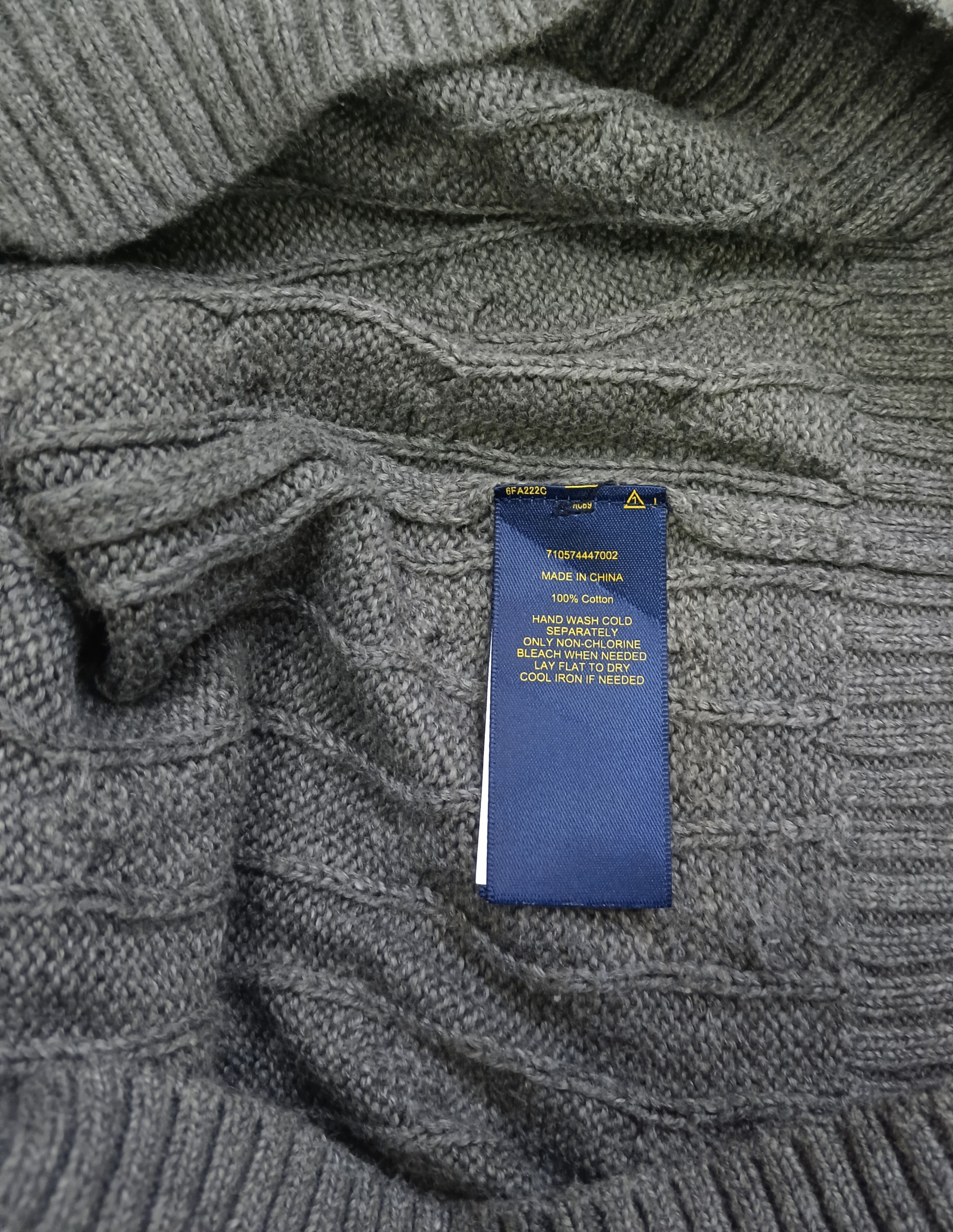 Polo Ralph Lauren × Vintage 90s POLO RALPH LAUREN SMALL PONY KNITWEAR Size US XS / EU 42 / 0 - 6 Thumbnail