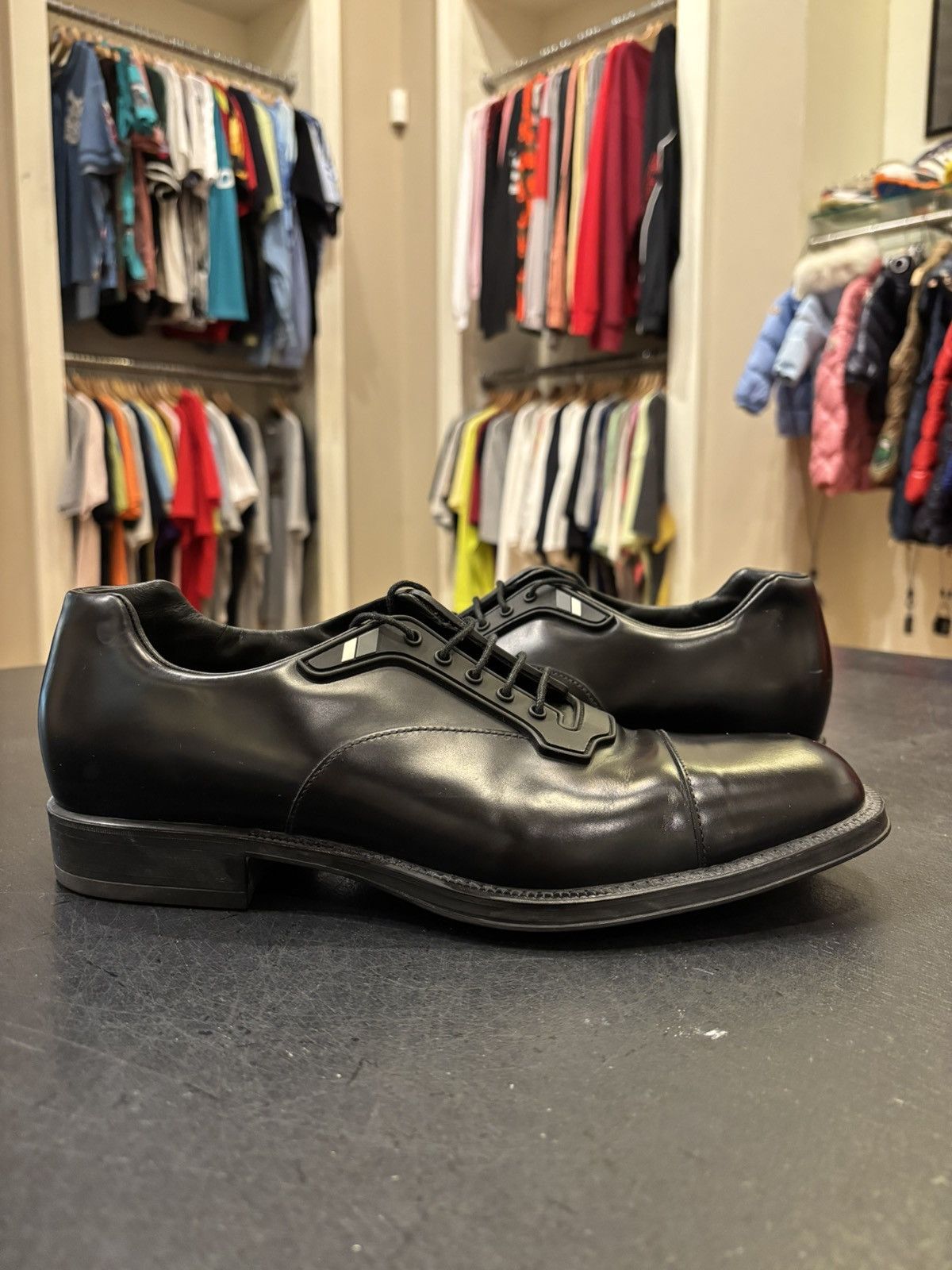 Prada Prada Formal Low Top Dress Shoes Size US 9 / EU 42 - 2 Thumbnail