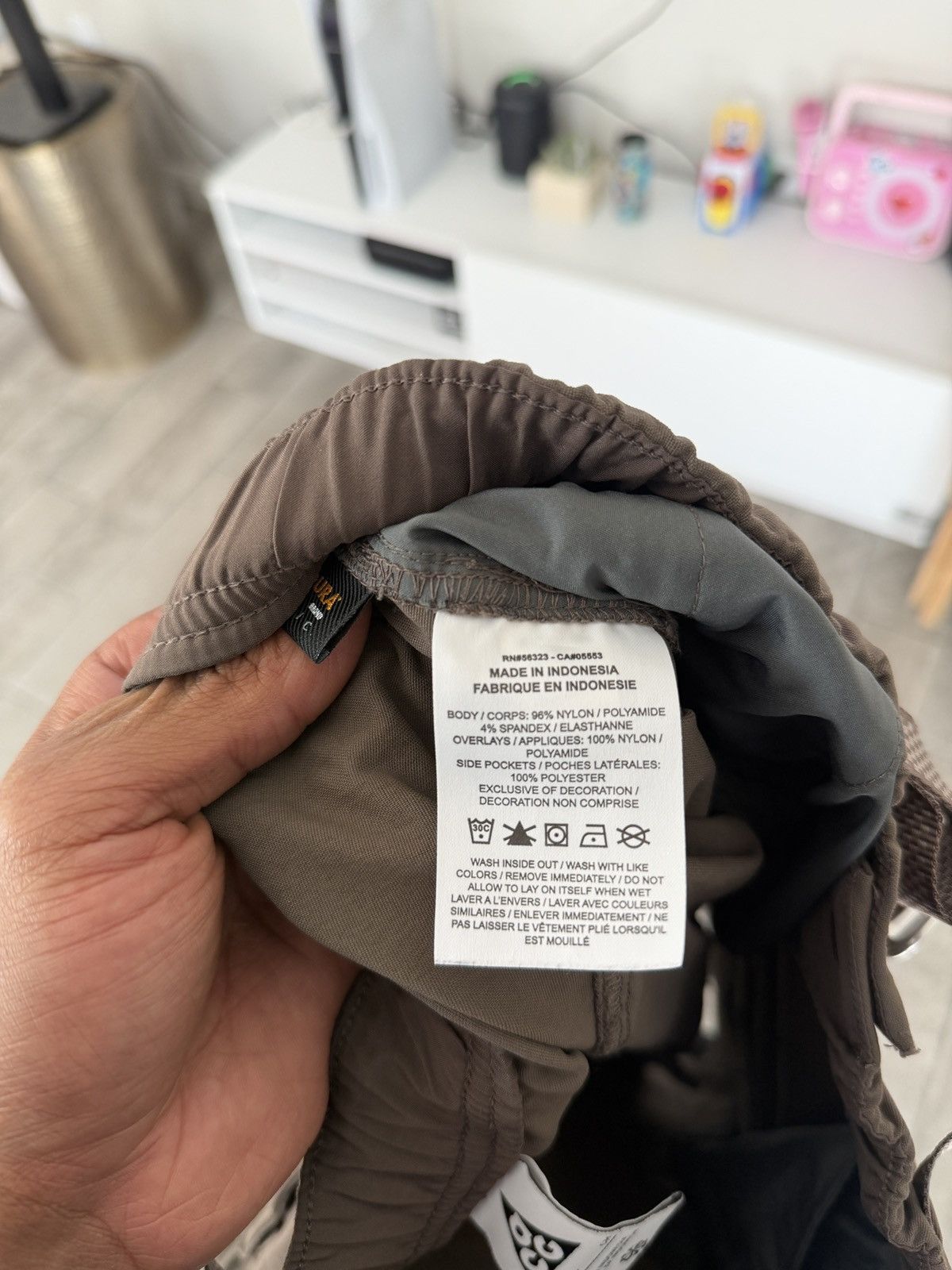 Nike ACG Nike ACG Men's Brown and Black Trousers Size US 32 / EU 48 - 5 Thumbnail