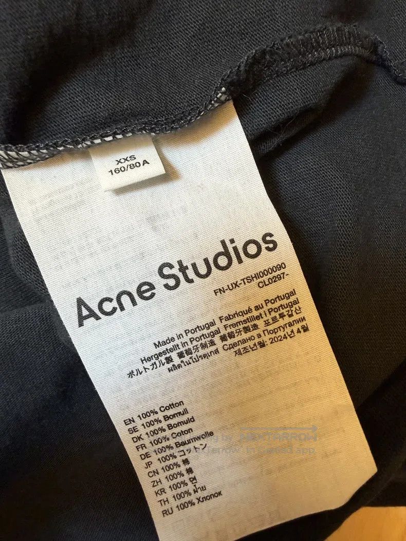 Acne Studios Acne Studios Limited Black Cat Print Short Sleeve T-shirt Size XXS / US 00 / IT 34 - 6 Thumbnail
