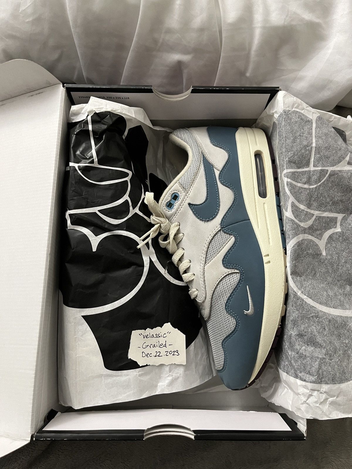 Nike × Patta Nike Air Max 1 Patta Waves Noise Aqua Size US 10.5 / EU 43-44 - 4 Thumbnail