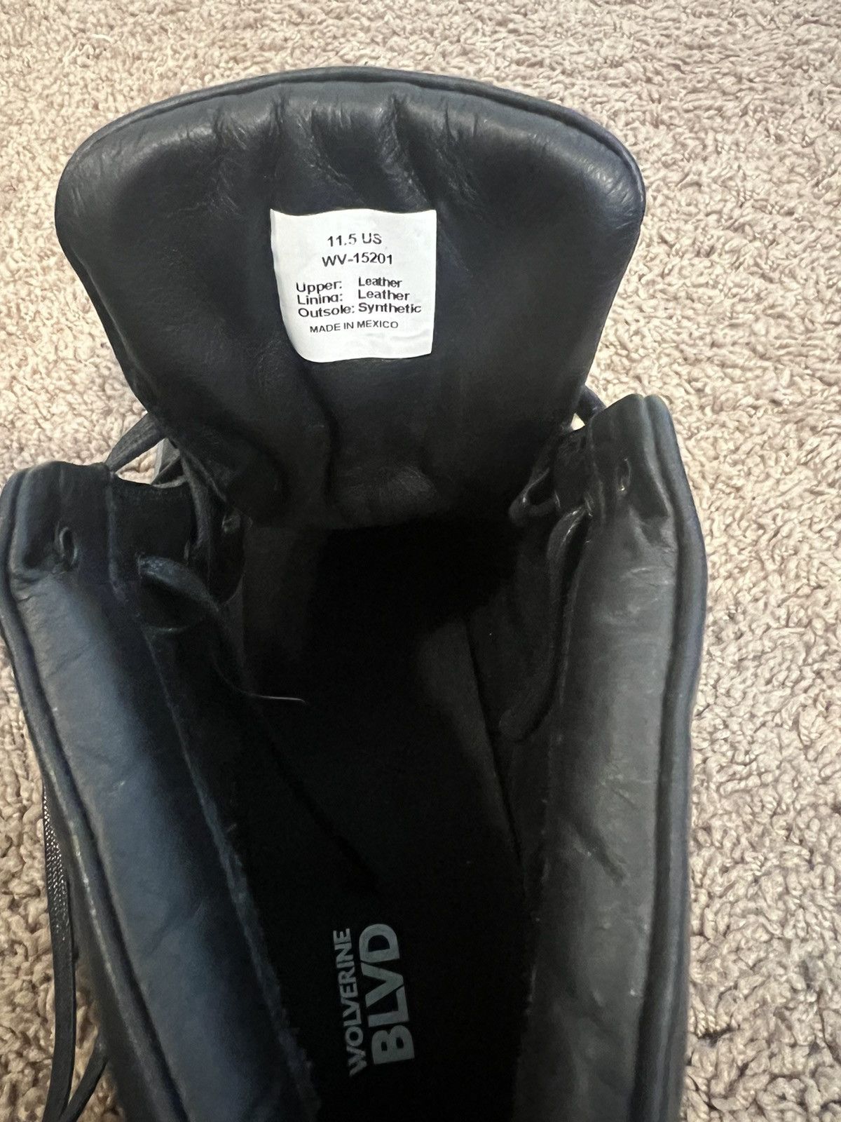 Wolverine Wolverine x Metallica Scholars Leather Boots Size US 11.5 / EU 44-45 - 7 Thumbnail