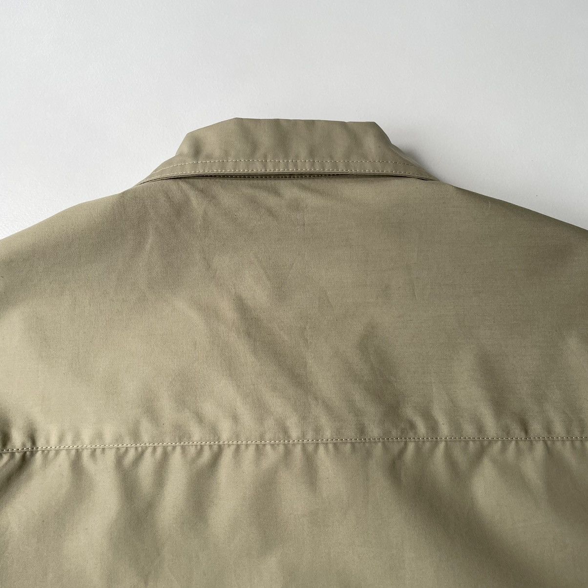 Jil Sander Sage Green Cotton Utility Shirt Size US L / EU 52-54 / 3 - 16 Thumbnail