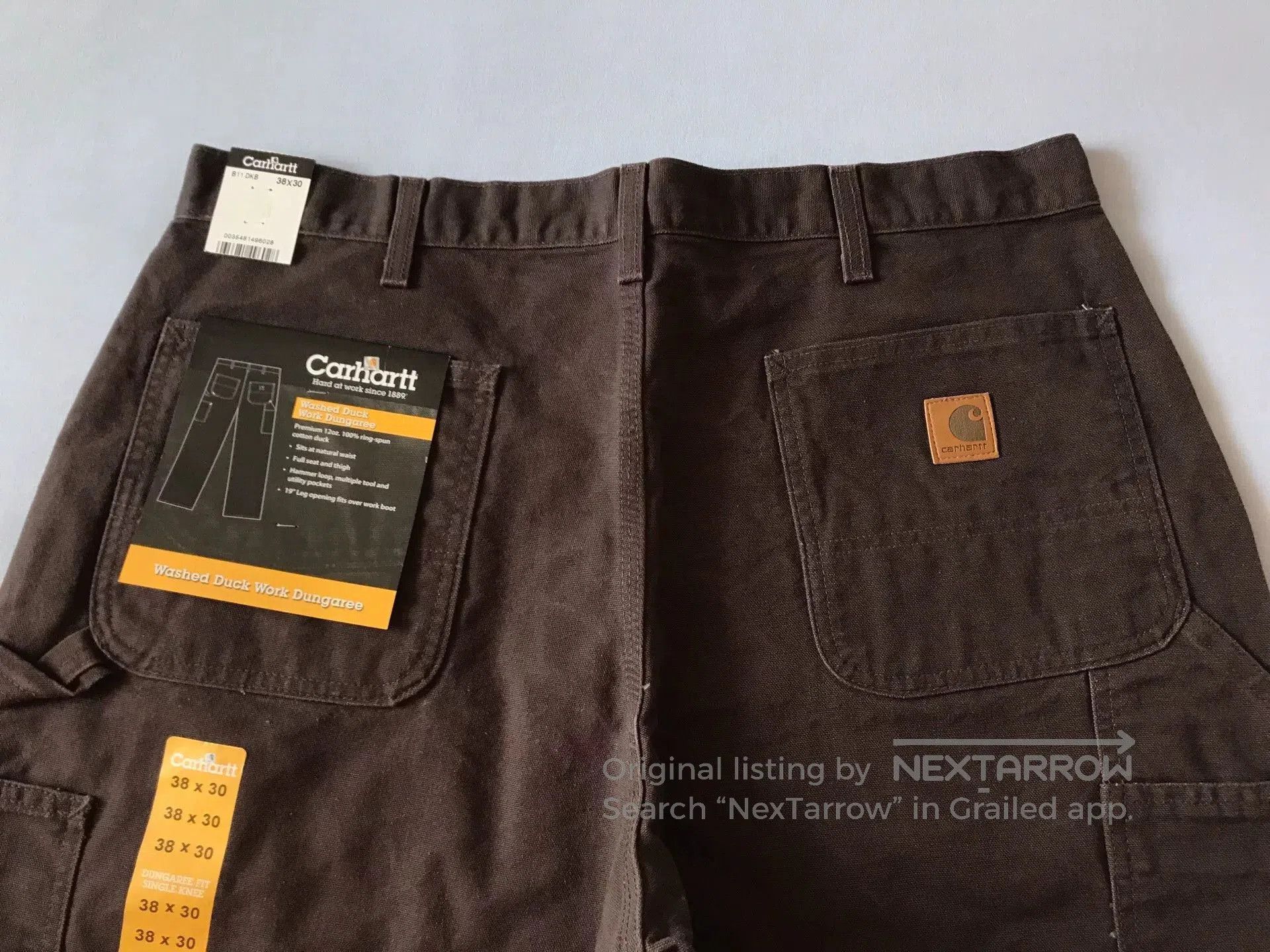 Carhartt Carhartt B11 Washed Canvas Work Pants. Size US 38 / EU 54 - 5 Thumbnail