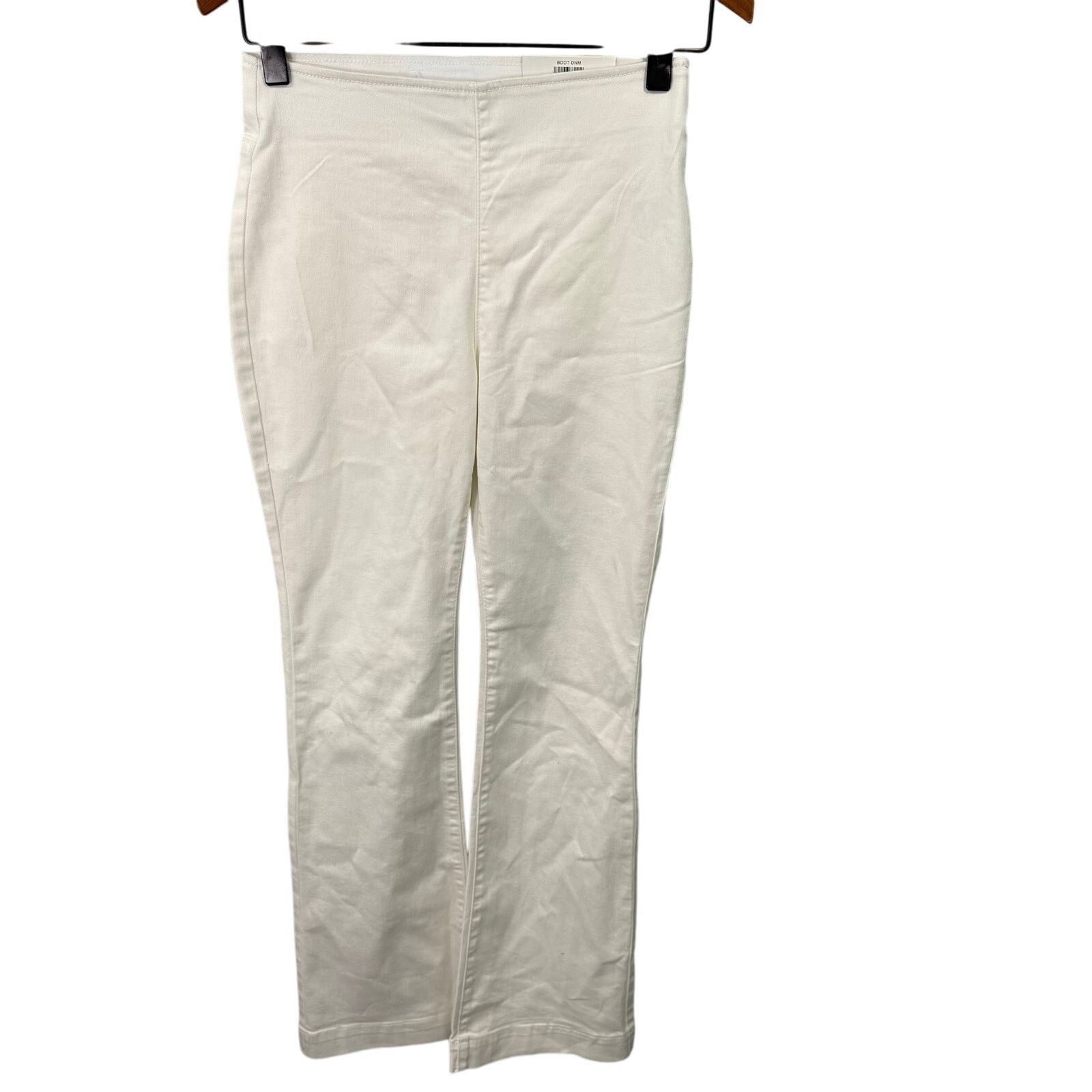 Macys INC International Concepts Jeans Boot sz 4 White NEW # G647 Size 27" / US 4 / IT 40 - 6 Thumbnail