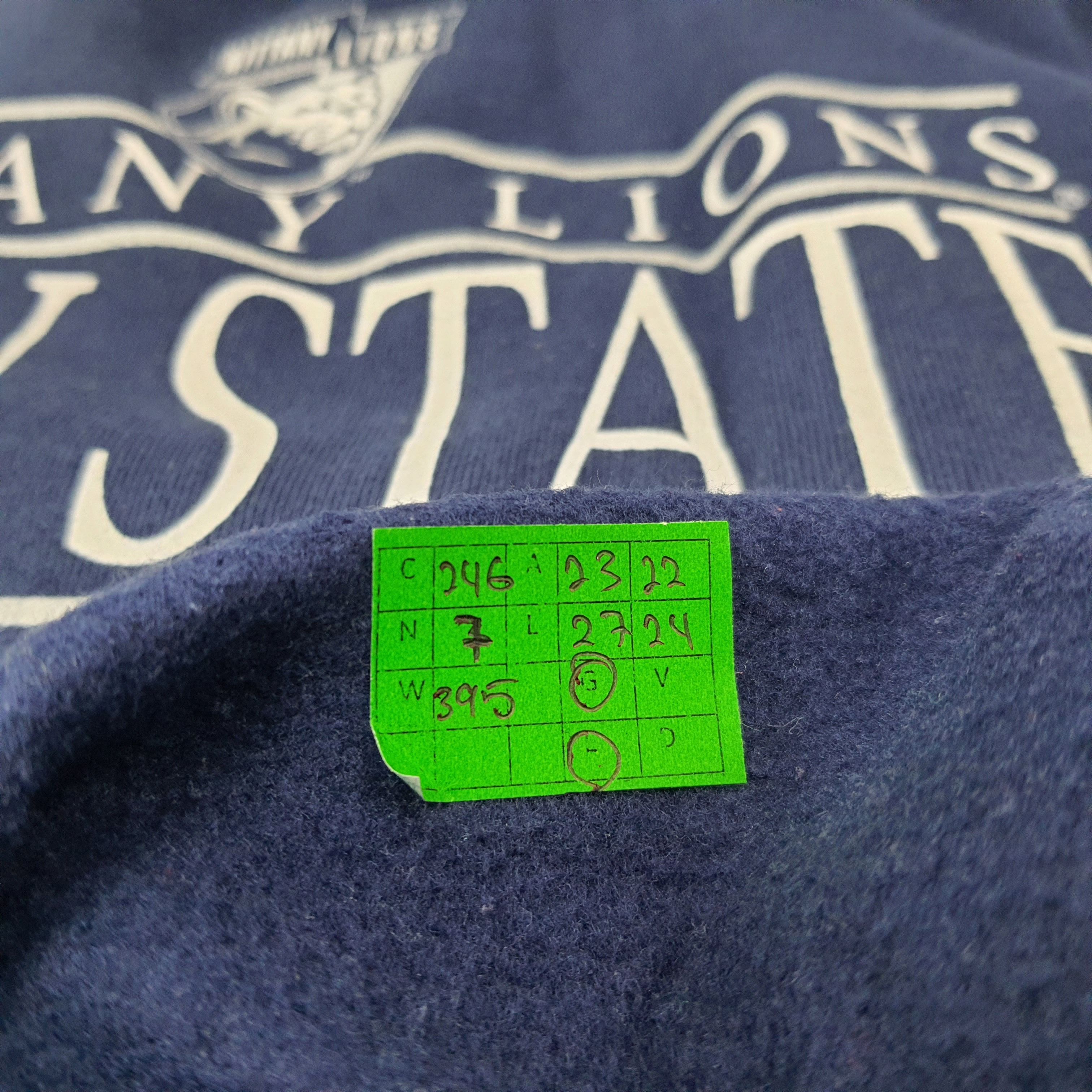 Hanes Vintage Penn State Nittany Lions Football Sweatshirt C246N7 Size US L / EU 52-54 / 3 - 6 Thumbnail