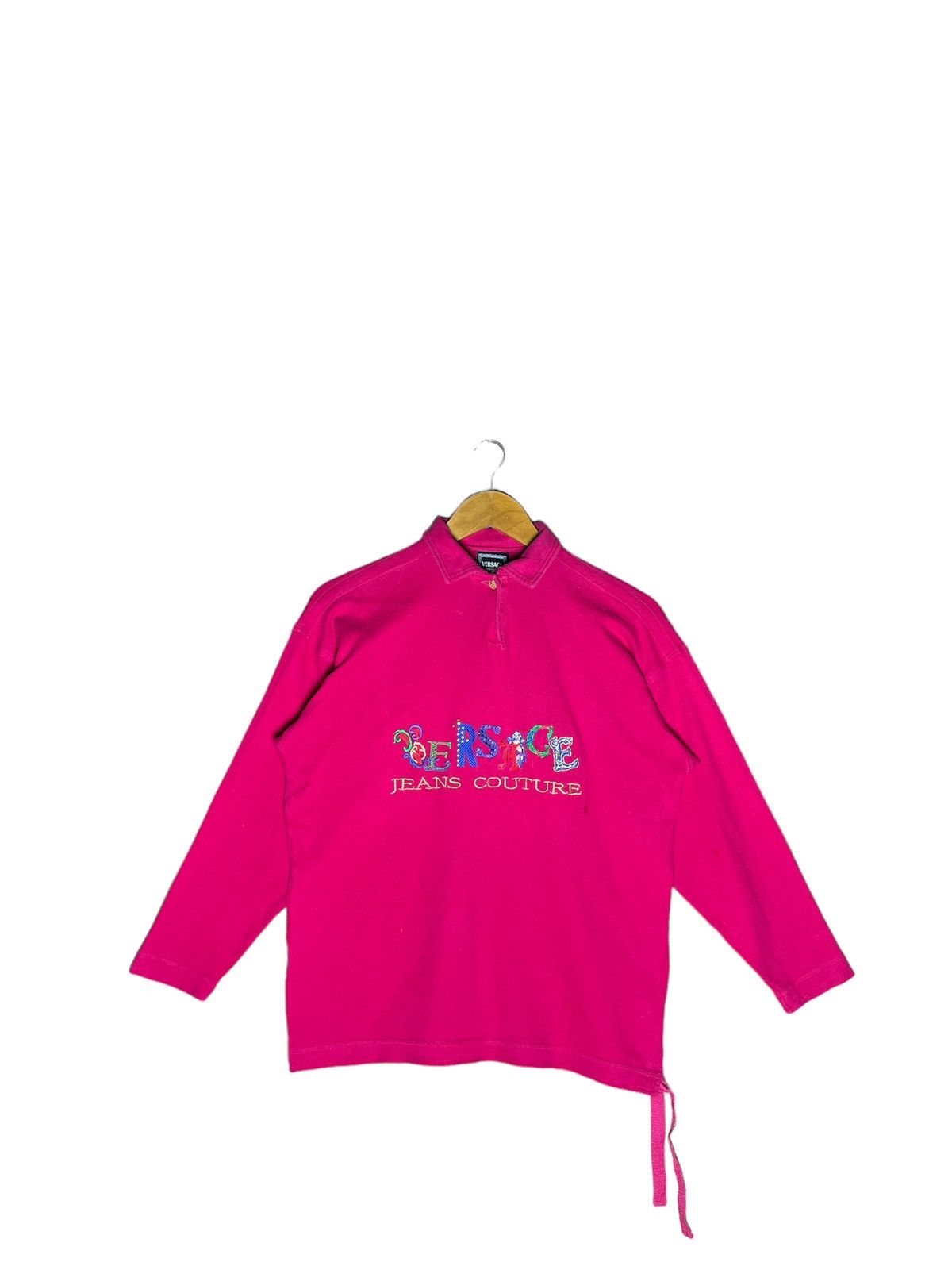 Versace Jeans Couture × Vintage Versace Jeans Couture Shirt Size XS / US 0-2 / IT 36-38 - 1 Thumbnail