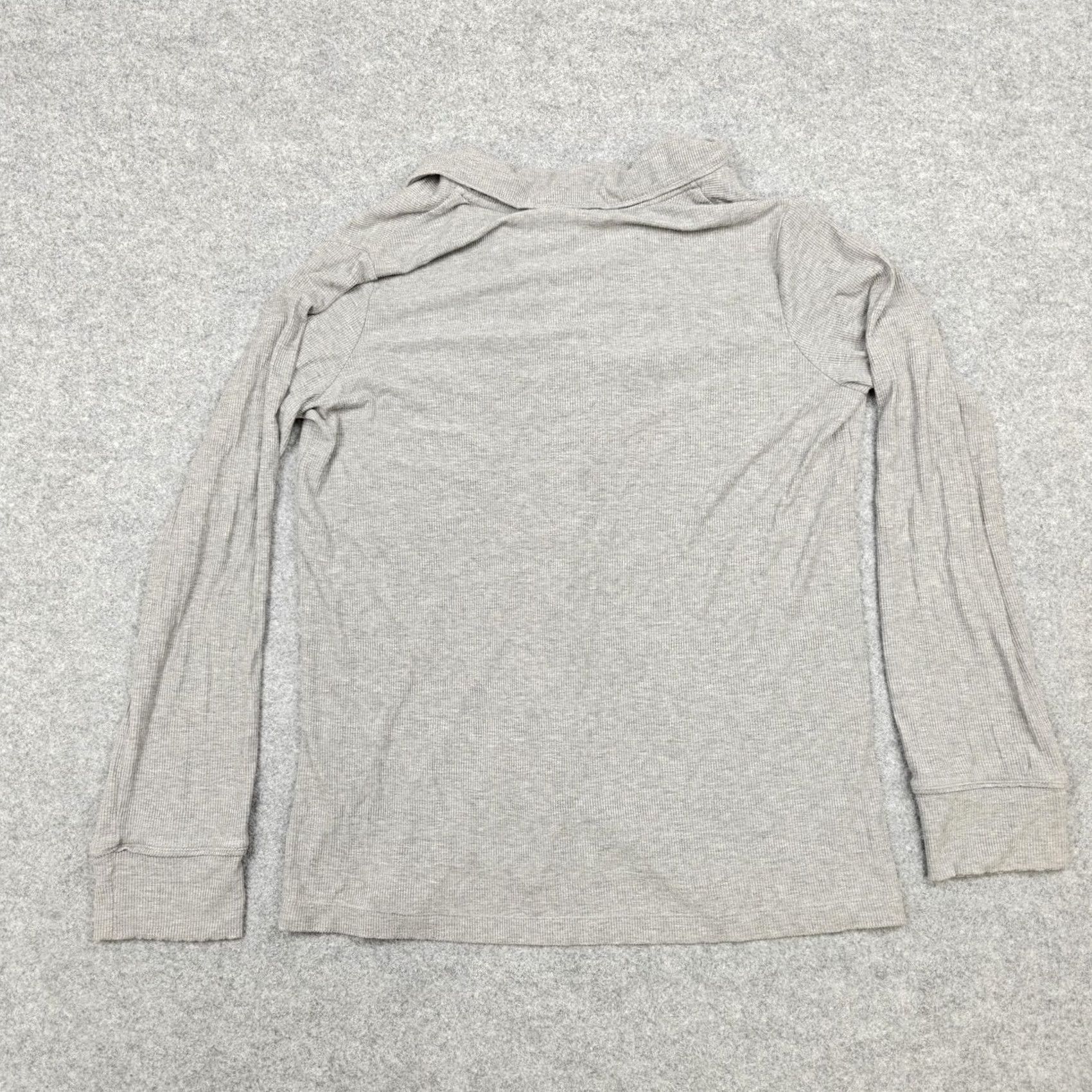 SKIMS Skims Pajama Top Womens Small Gray Modal Knit Button Front Collared Sleep Shirt Size S / US 4 / IT 40 - 4 Thumbnail