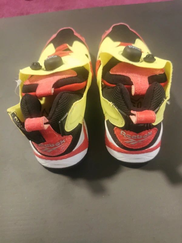 Reebok Reebok Instapump Fury OG Citron UK 7 US 8 - Black Red Yellow Size US 8 / EU 41 - 5 Thumbnail