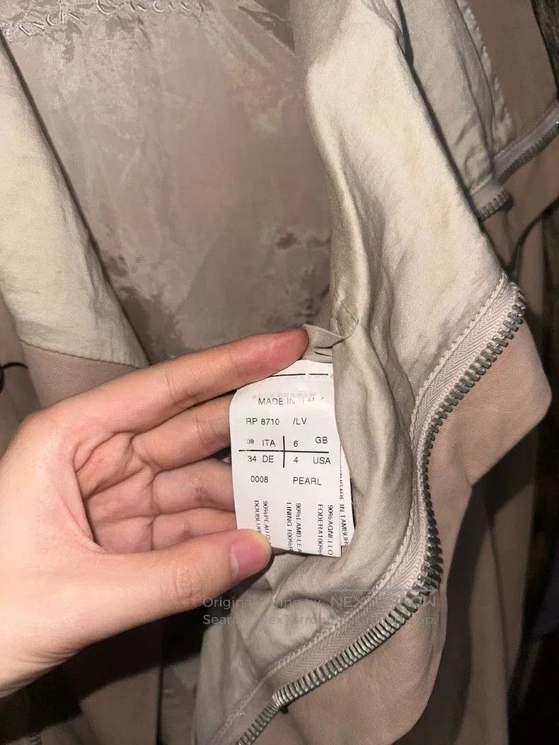 Rick Owens Rick Owens Lambskin Leather Jacket. Size US XS / EU 42 / 0 - 5 Thumbnail