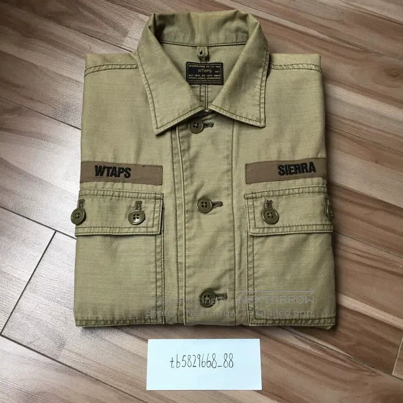 Wtaps Wtaps Floral Four-Pocket Shirt Size US S / EU 44-46 / 1 - 2 Thumbnail