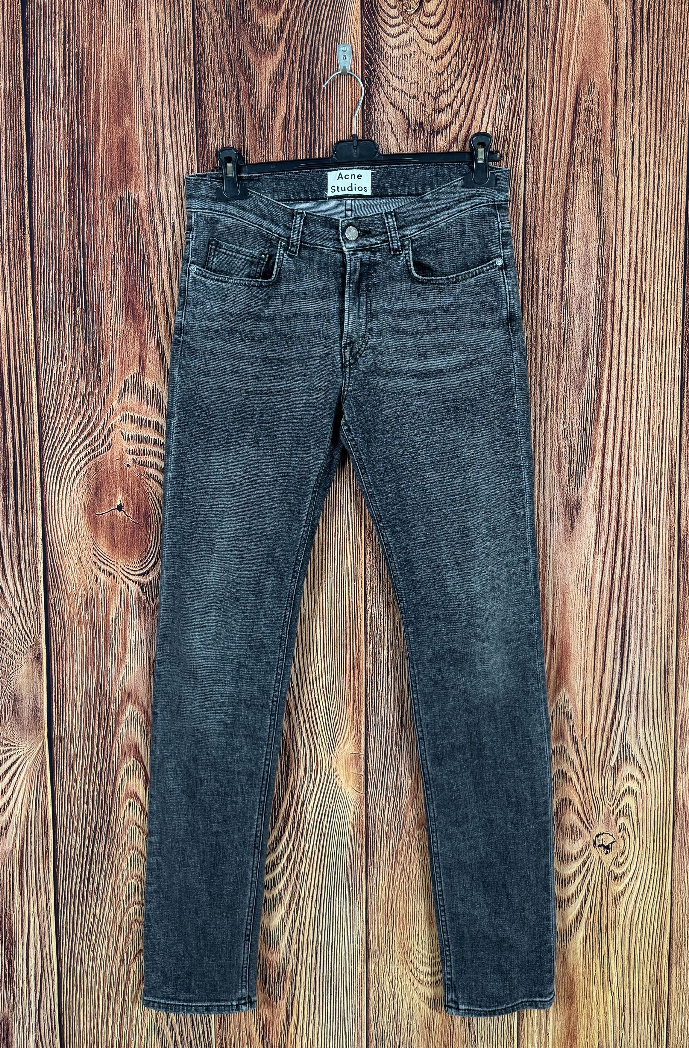 ACNE Studios Ace Eighties Black Denim Jeans W29 L32