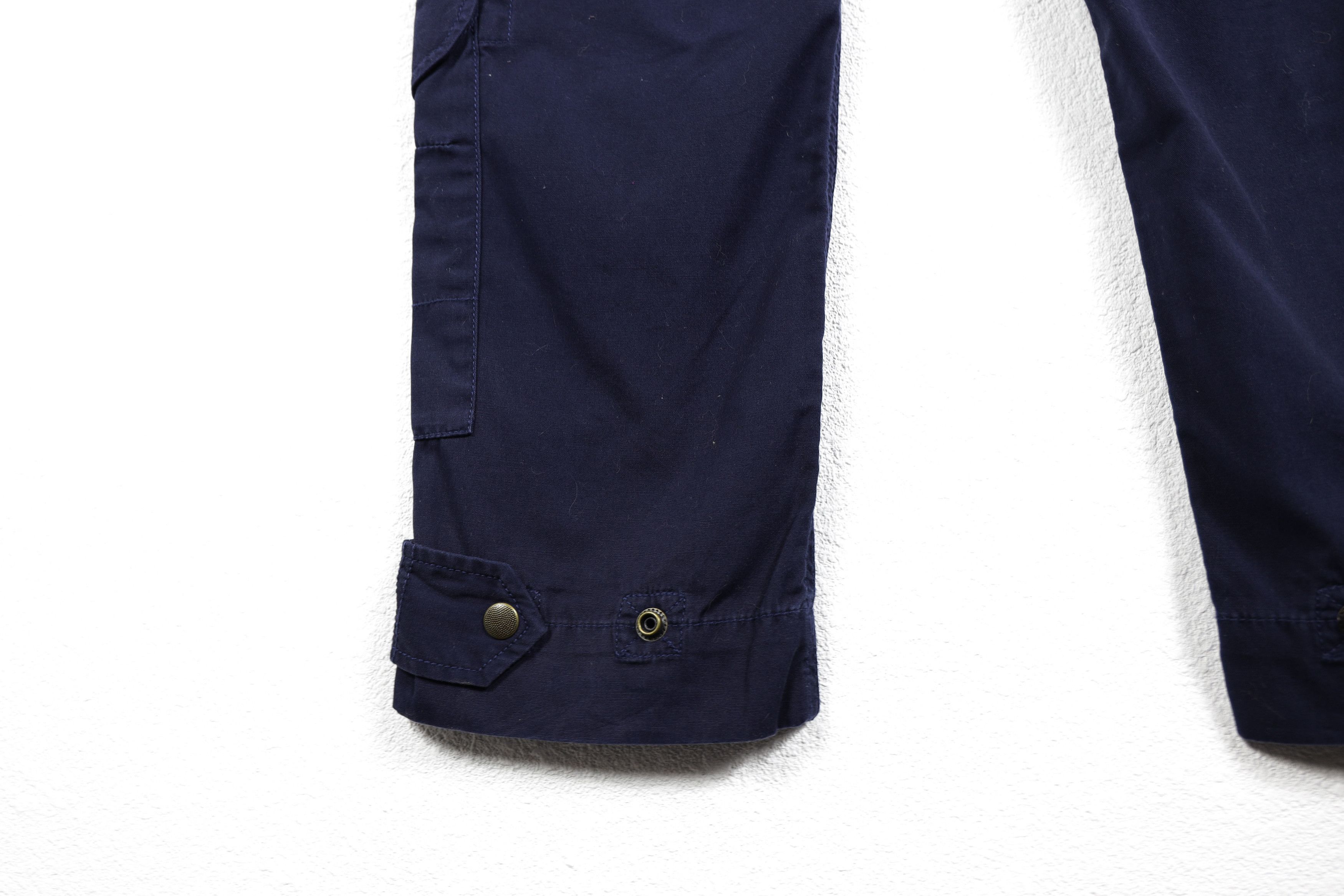 Polo Ralph Lauren × Ralph Lauren Sport Vintage Polo Ralph Lauren Sport Biker Cargo Pants Trousers Size 32" / US 10 / IT 46 - 12 Thumbnail