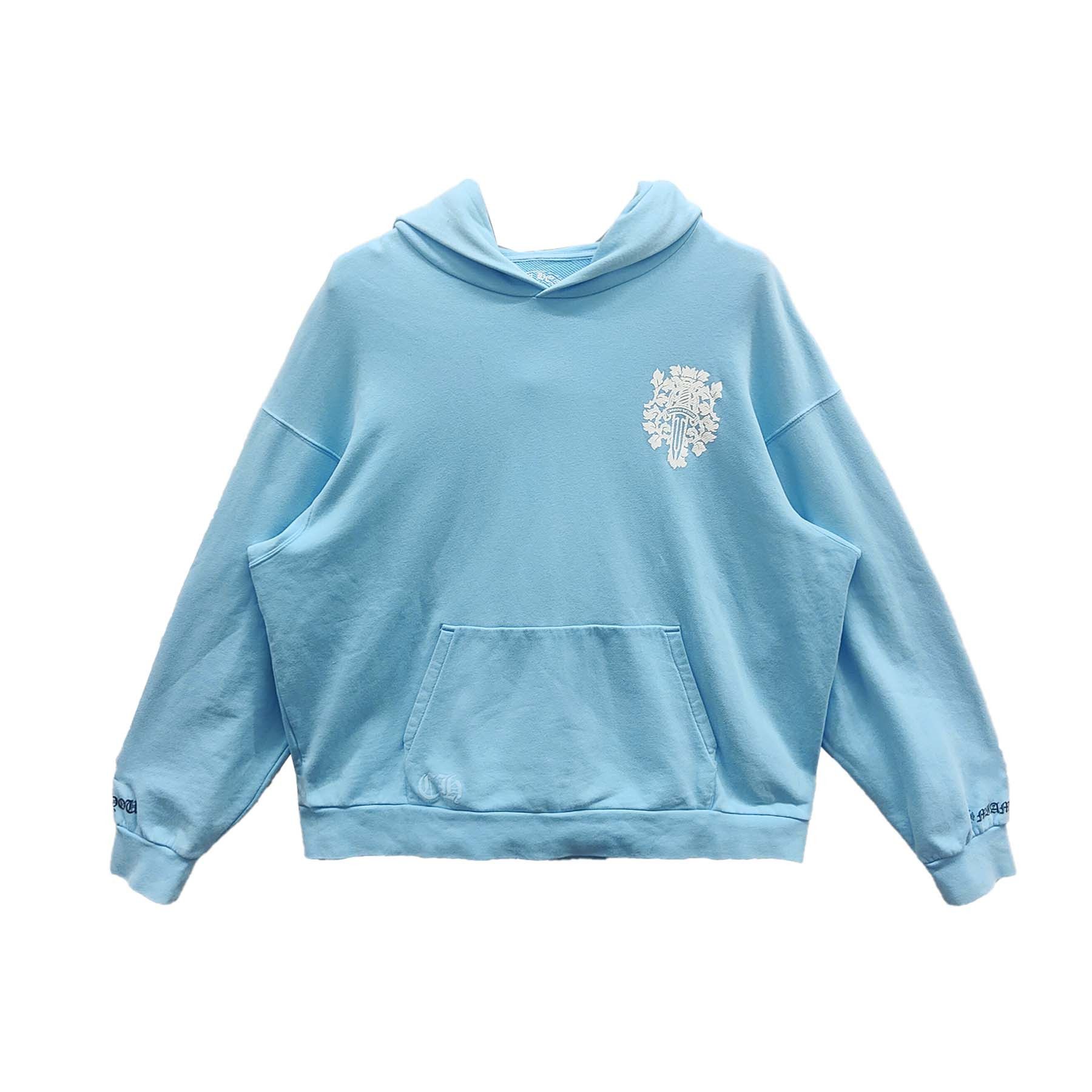 Chrome Hearts Chrome Hearts Art Basel Dagger Babyblue Pullover Hoodie Size US XL / EU 56 / 4 - 1 Thumbnail